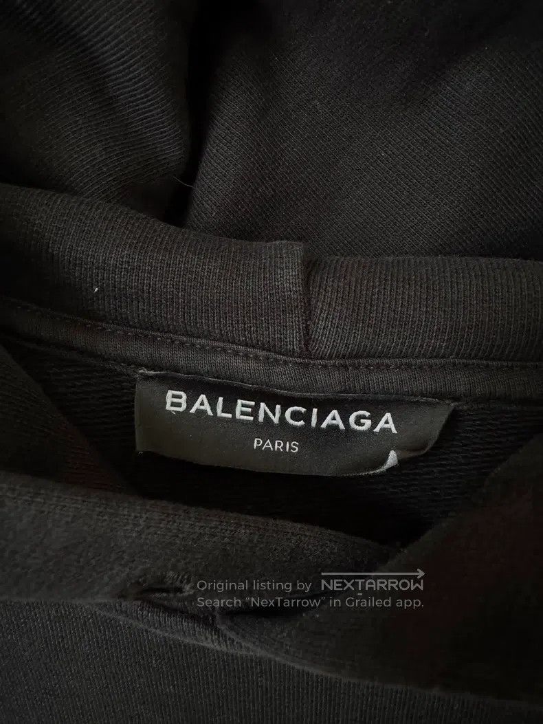 Balenciaga Balenciaga Sinner embroidered hooded sweatshirt Size US S / EU 44-46 / 1 - 2 Thumbnail