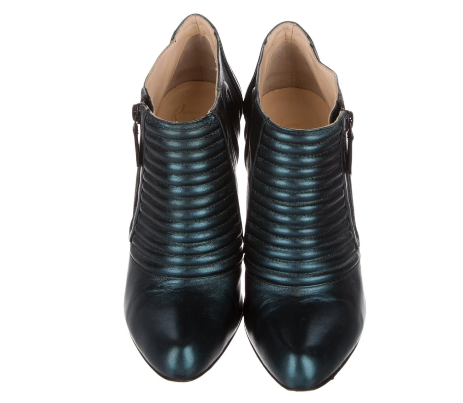 Christian Louboutin Christian Louboutin Sigourney 100 Ankle Boots, Sz US9 IT40 Size US 9 / IT 39 - 3 Thumbnail