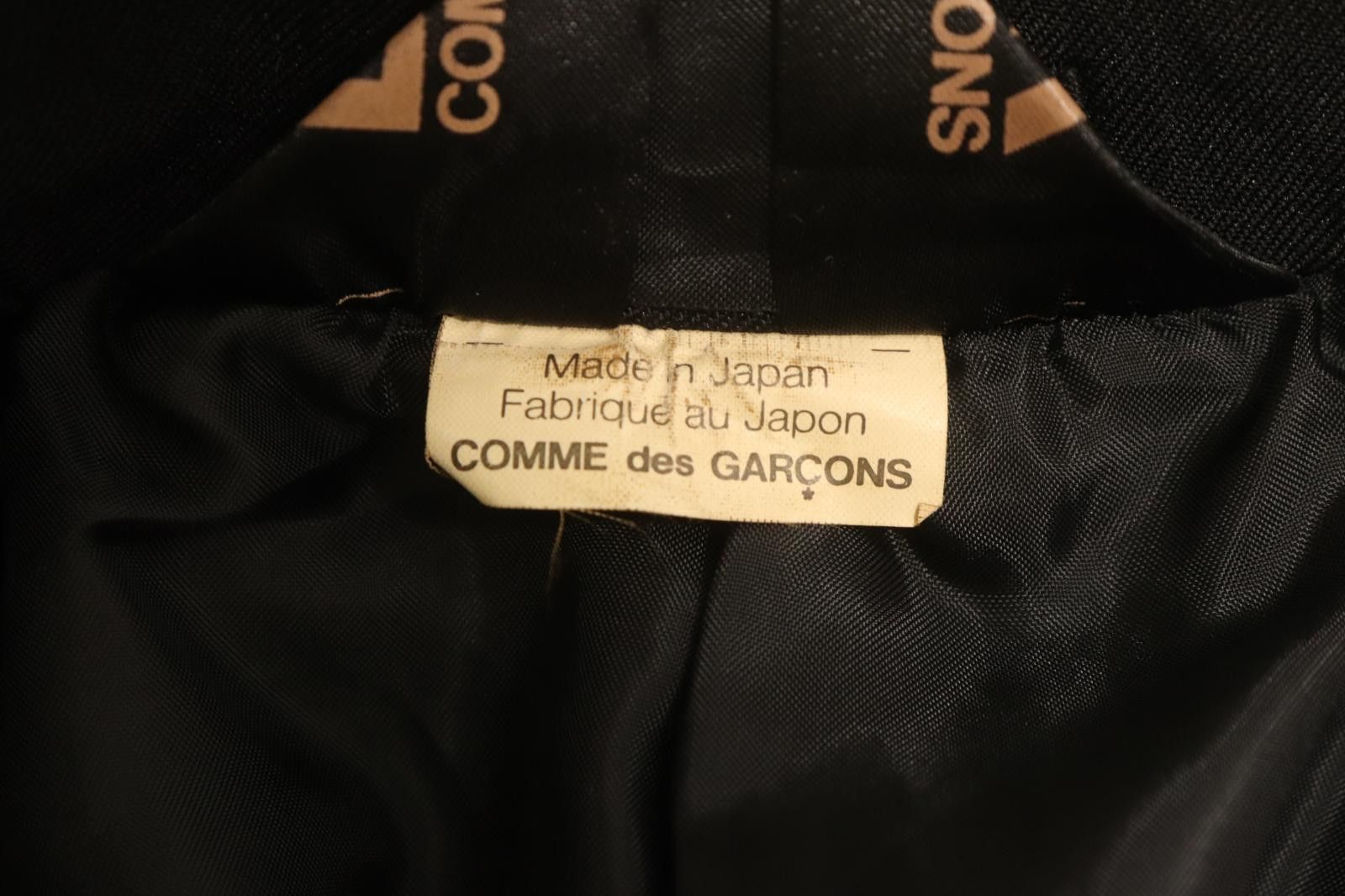 Comme des Garcons Black Jacket Tailored Plain Polyester Size US M / EU 48-50 / 2 - 4 Thumbnail