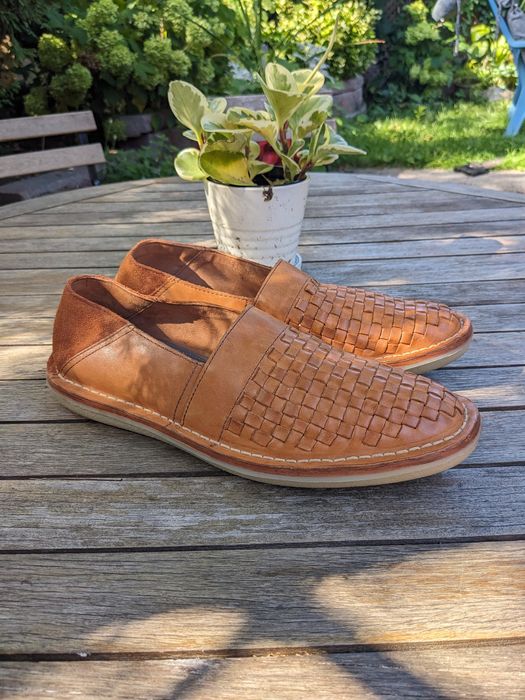 Todd Snyder Todd Snyder Cole Haan woven Leather Shoes mens 11