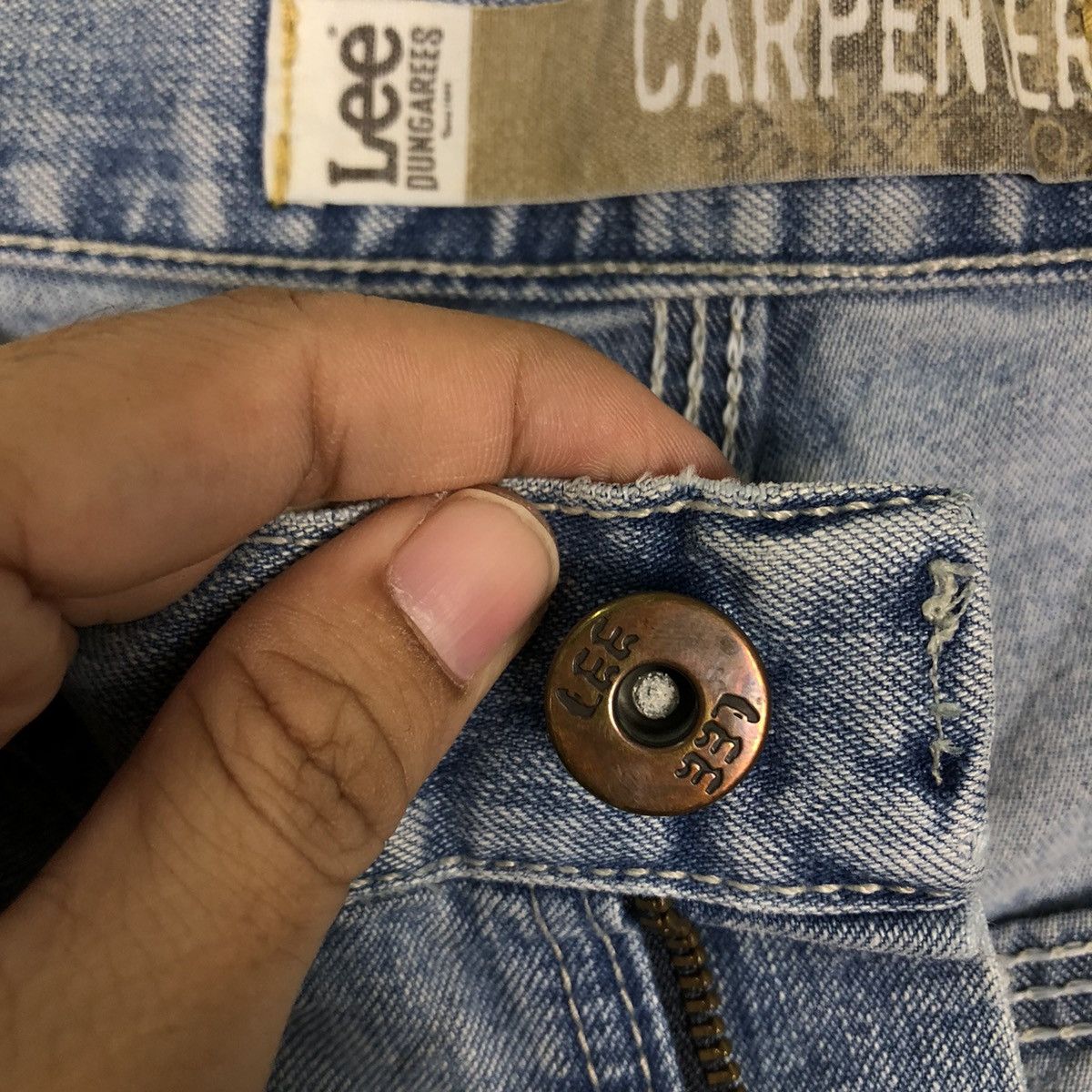 Japanese Brand 🔥90’s Lee Carpenter Pants Bush Pocket Work Size US 36 / EU 52 - 12 Thumbnail