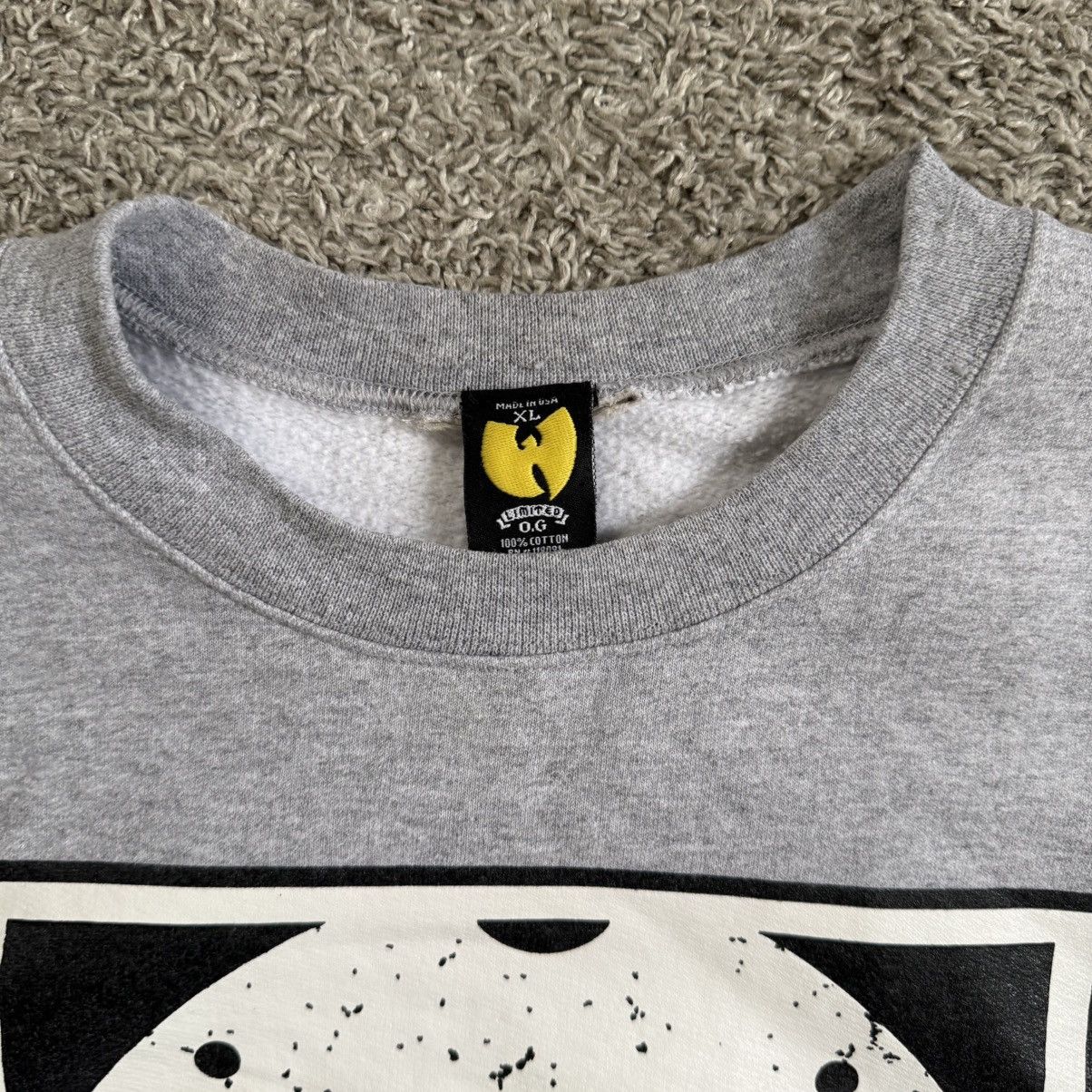 Wu-Tang Clan 🔴Wu-Tang Sweater Size XL Ghostface Killah Crewneck Mask Rza Size US XL / EU 56 / 4 - 4 Thumbnail