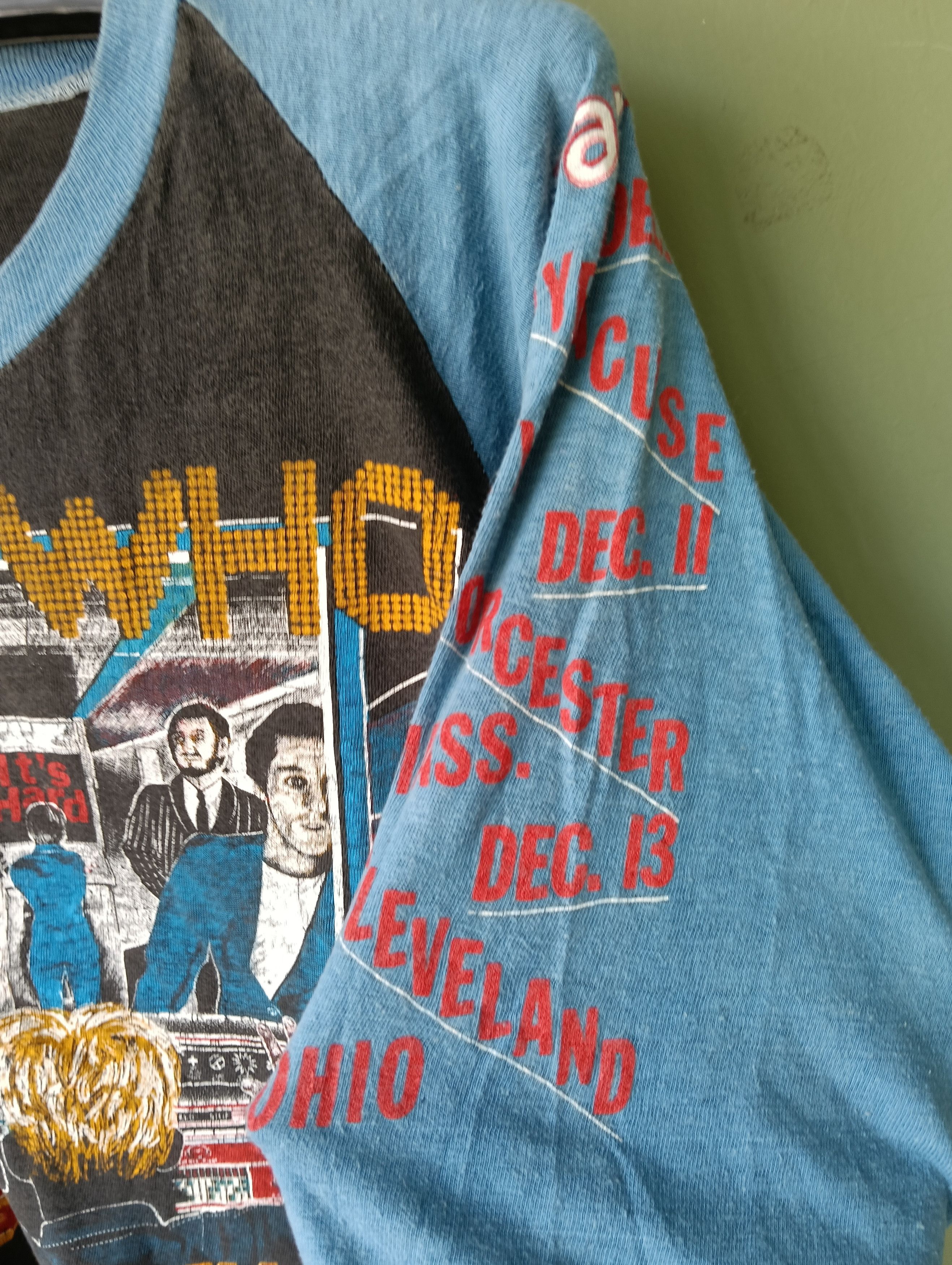 Vintage The Who Sold Out US Tour vintage t shirt 80s M. Size US M / EU 48-50 / 2 - 6 Thumbnail