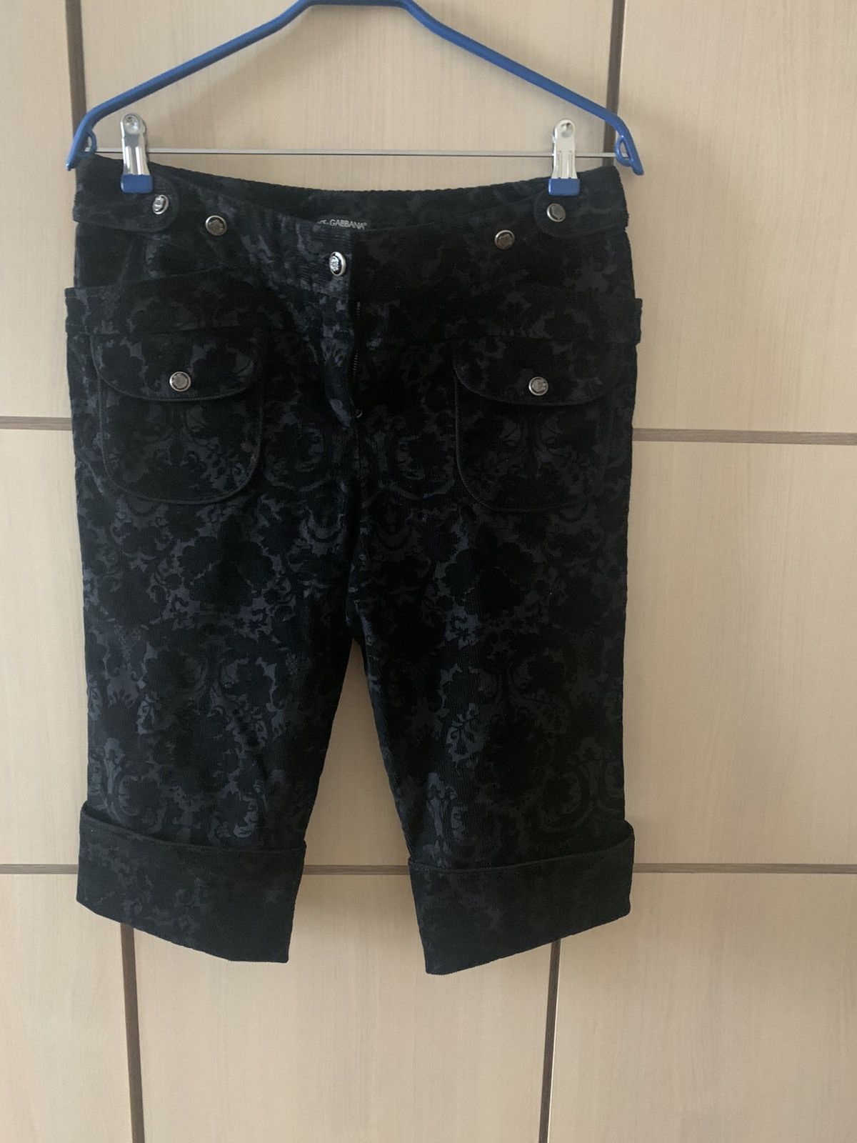 Dolce & Gabbana × Vintage Stylish breeches from Dolce&Gabbana Size 26" / US 2 / IT 38 - 1 Thumbnail