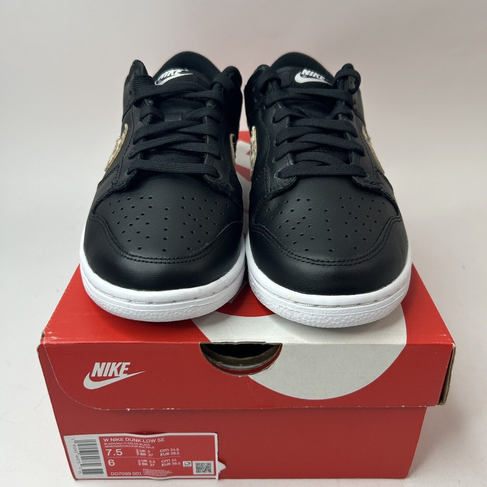 Nike Nike Dunk Low SE WMNS Primal “Black Animal Safari” 2023 Size US 7.5 / IT 37.5 - 2 Thumbnail