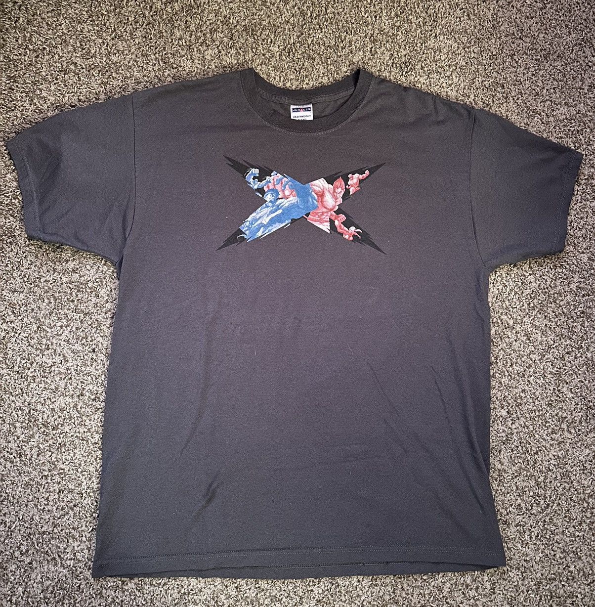 image of Vintage Tekken X Street Fighter Launch Party Video Game in Grey, Men's (Size XL)