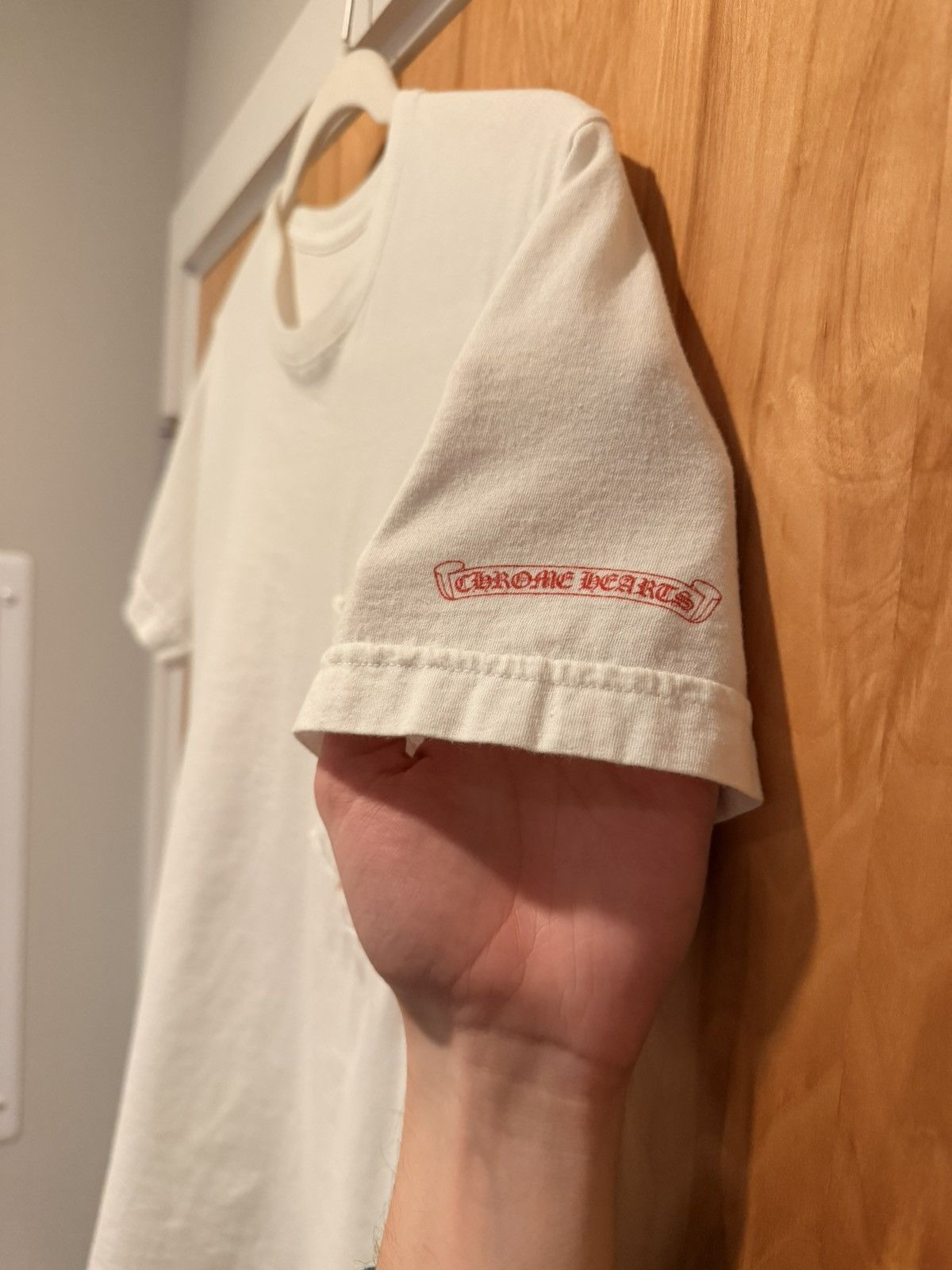 Chrome Hearts YANKEES New York RARE Tee Big Apple Red Small