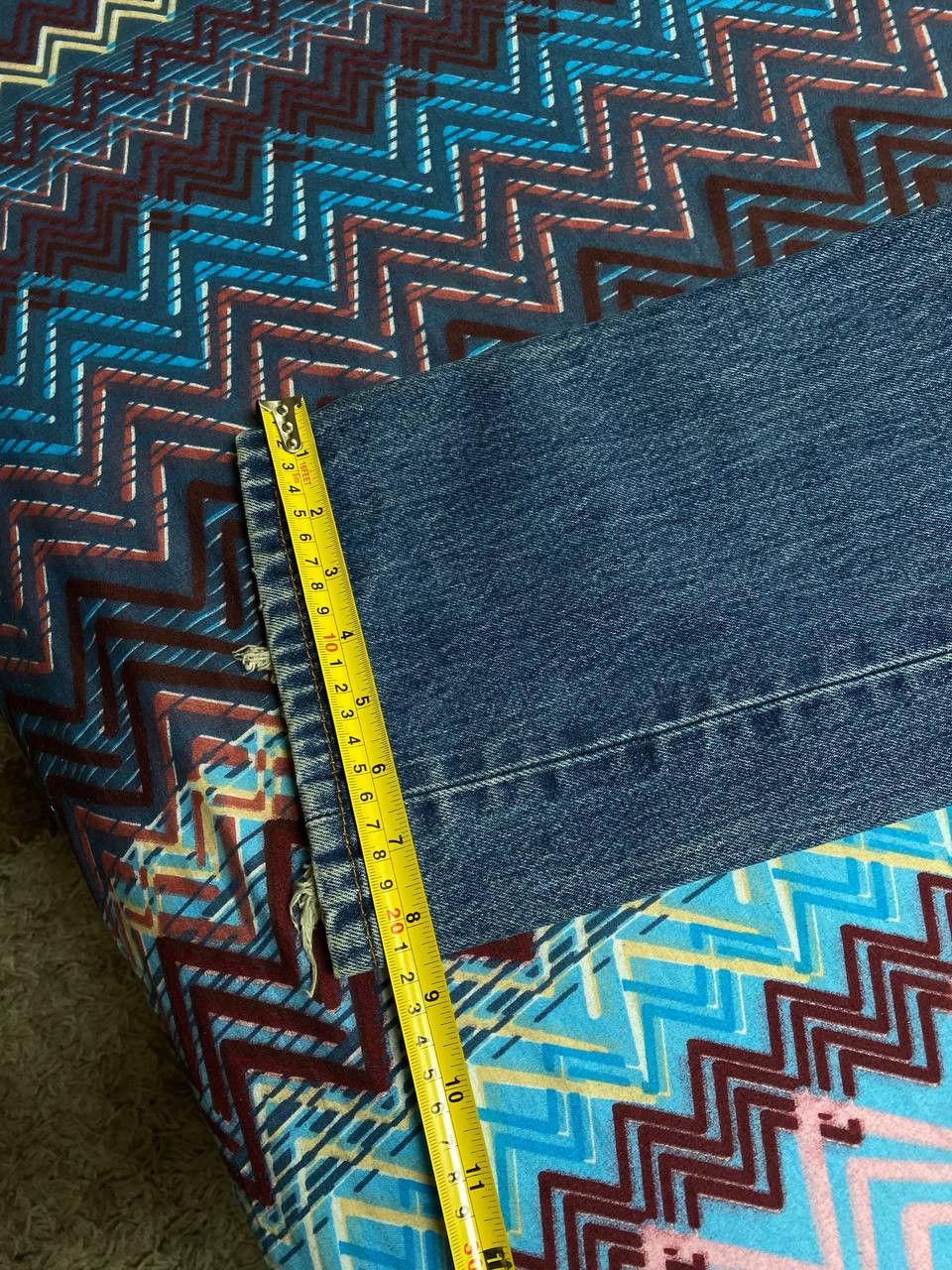Levi's Crazy vintage y2k Levi’s 505 faded washed denim jeans skater Size US 32 / EU 48 - 20 Thumbnail