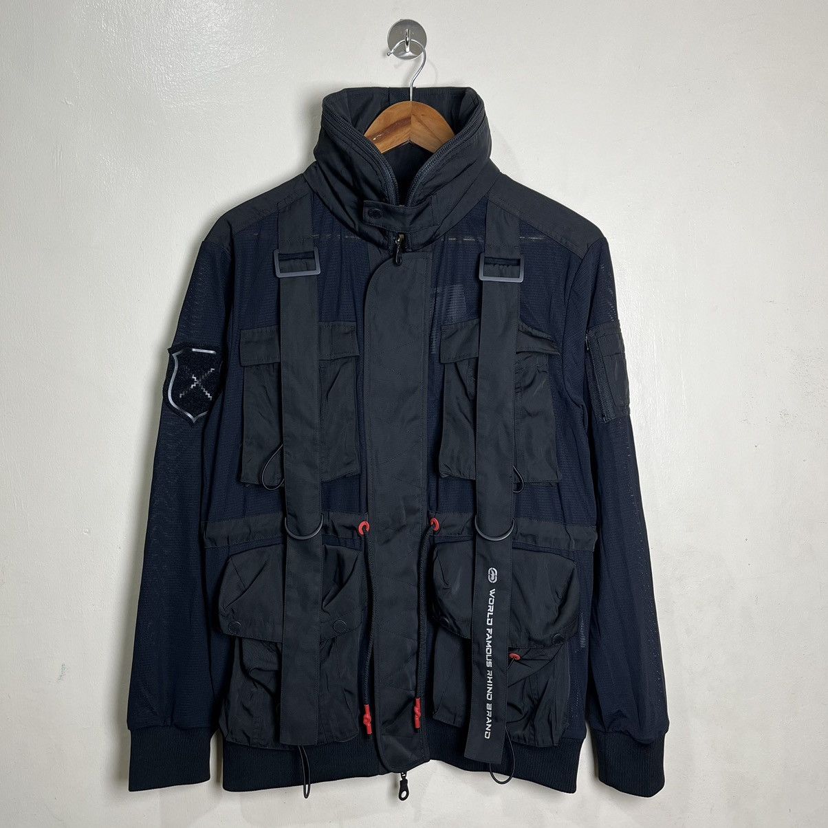 Ecko Unltd. Rare 1 of 1 Ecko Unlimited Techwear Multipocket Jacket Size US S / EU 44-46 / 1 - 1 Thumbnail