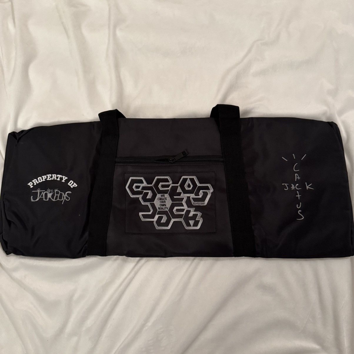 Travis Scott Travis Scott Jack Boys Property of Duffle Bag Size ONE SIZE - 2 Thumbnail
