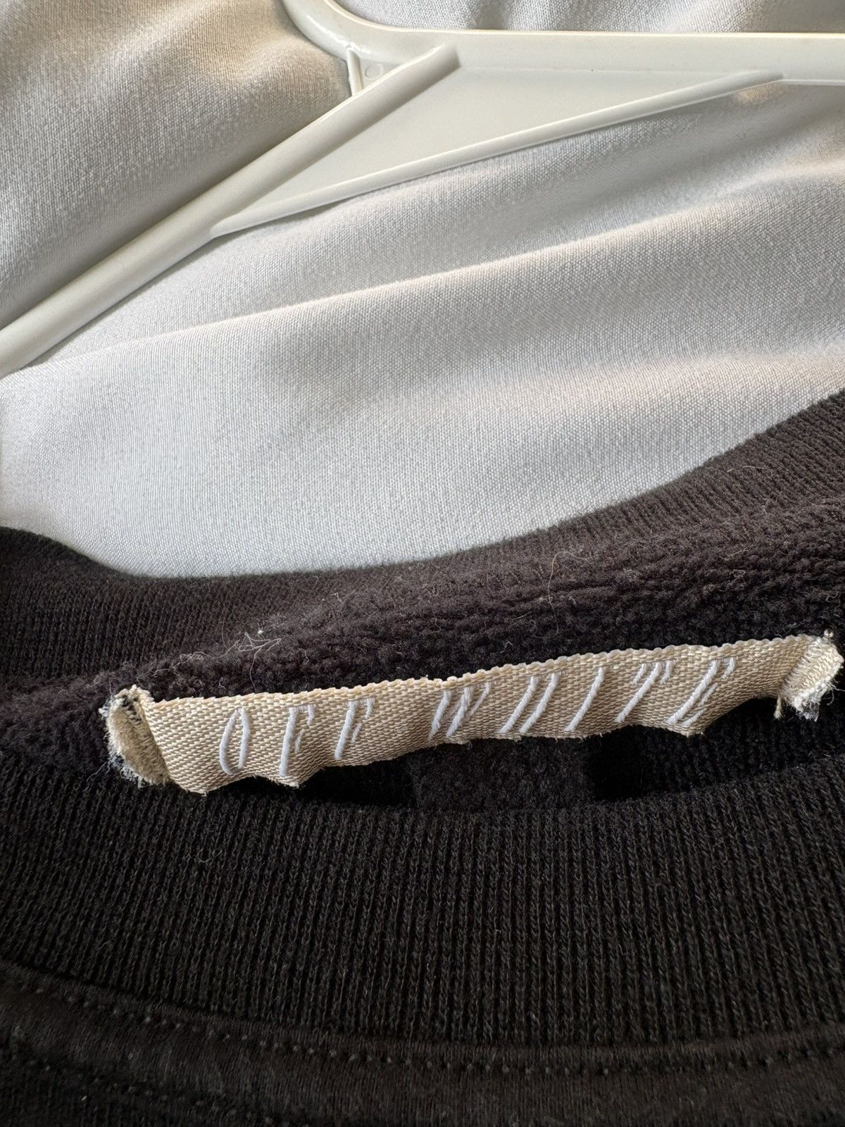 Off-White Triple Black Offwhite Longsleeve Tee Size US L / EU 52-54 / 3 - 3 Thumbnail