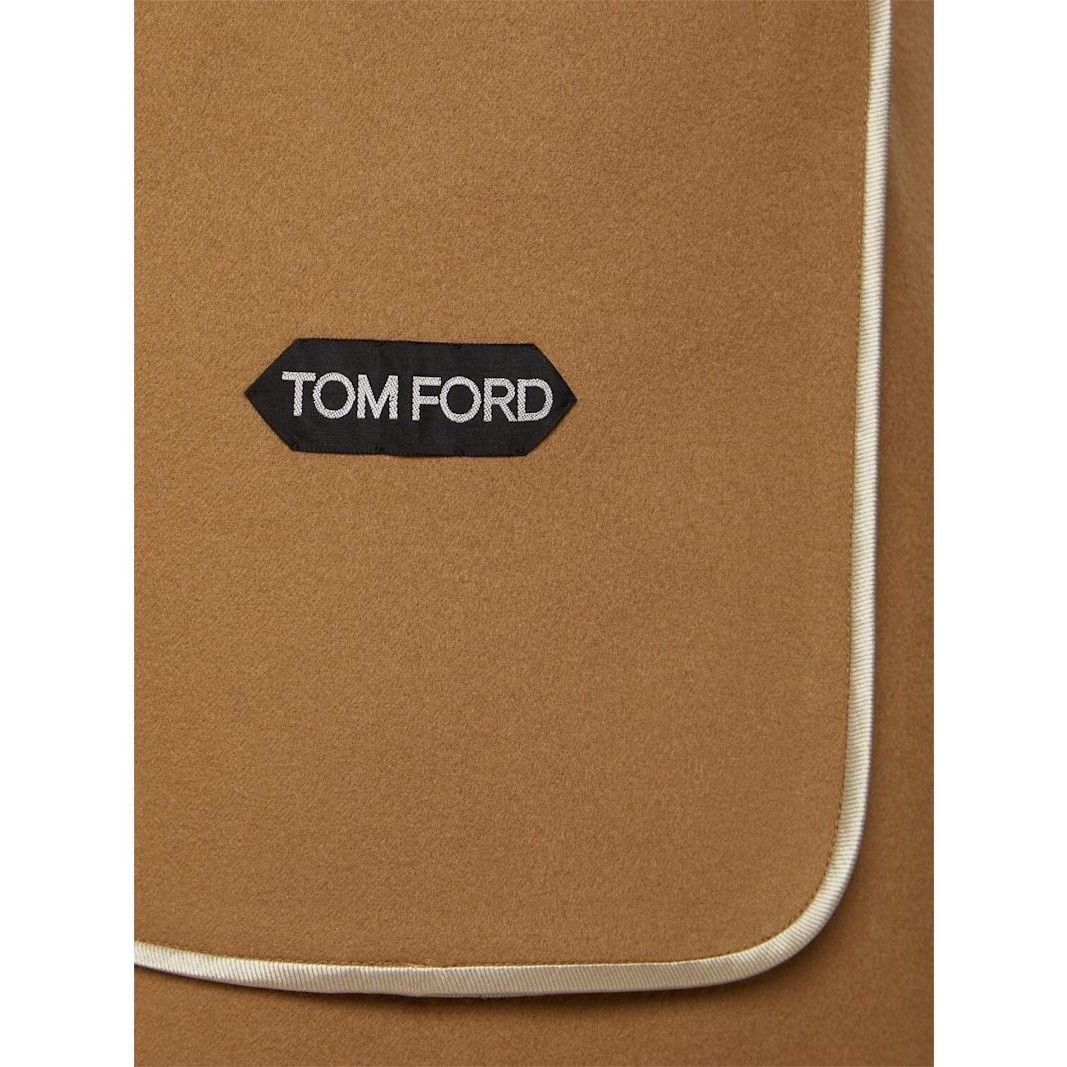 Tom Ford TOM FORD Double Splitable Brown Wool Cashmere Long Coat New Size US M / EU 48-50 / 2 - 4 Thumbnail