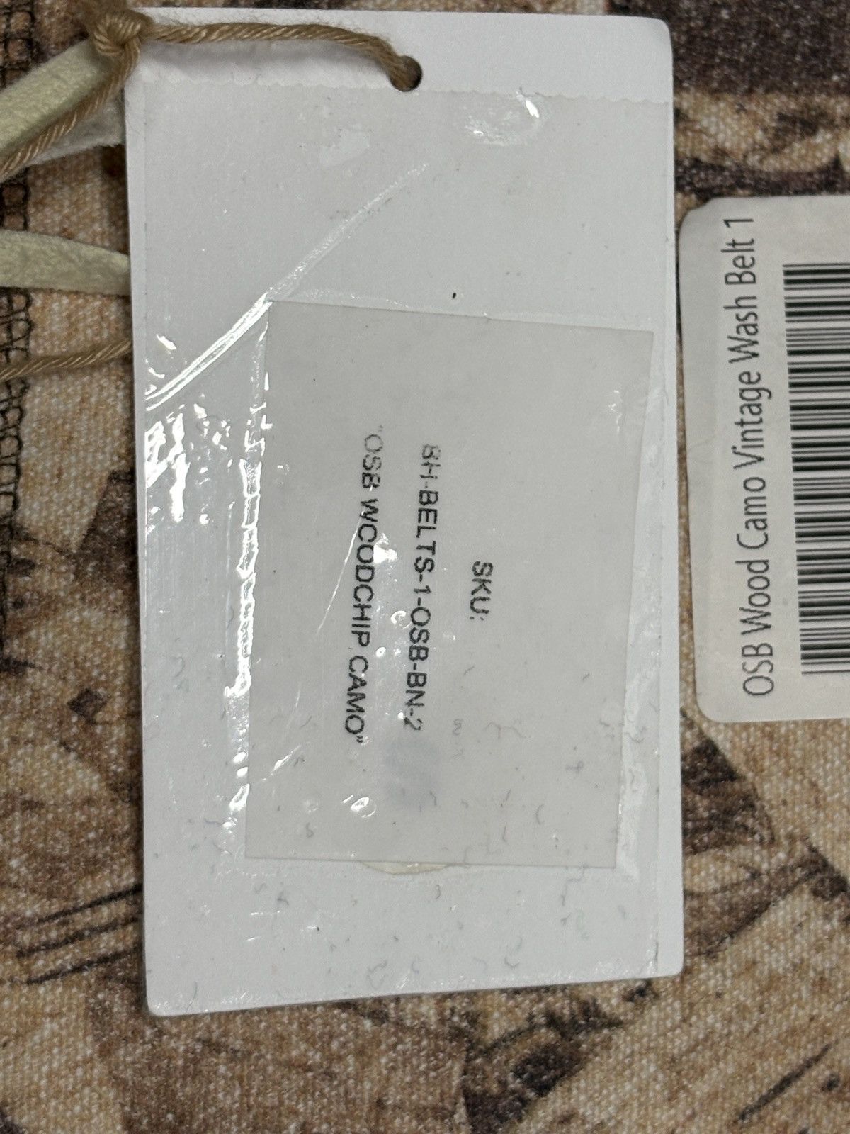 Billy Hill 2023 Billy Hill Collection #16 OSB Wood Camo Belt Size 1 Size 32 - 9 Thumbnail