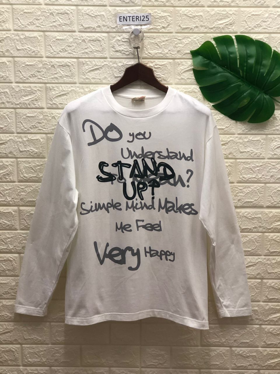 If Six Was Nine 💥BINDING OFFER💥Japan-Dig Deep Crazy Poem Long Sleeve Size US XL / EU 56 / 4 - 1 Thumbnail