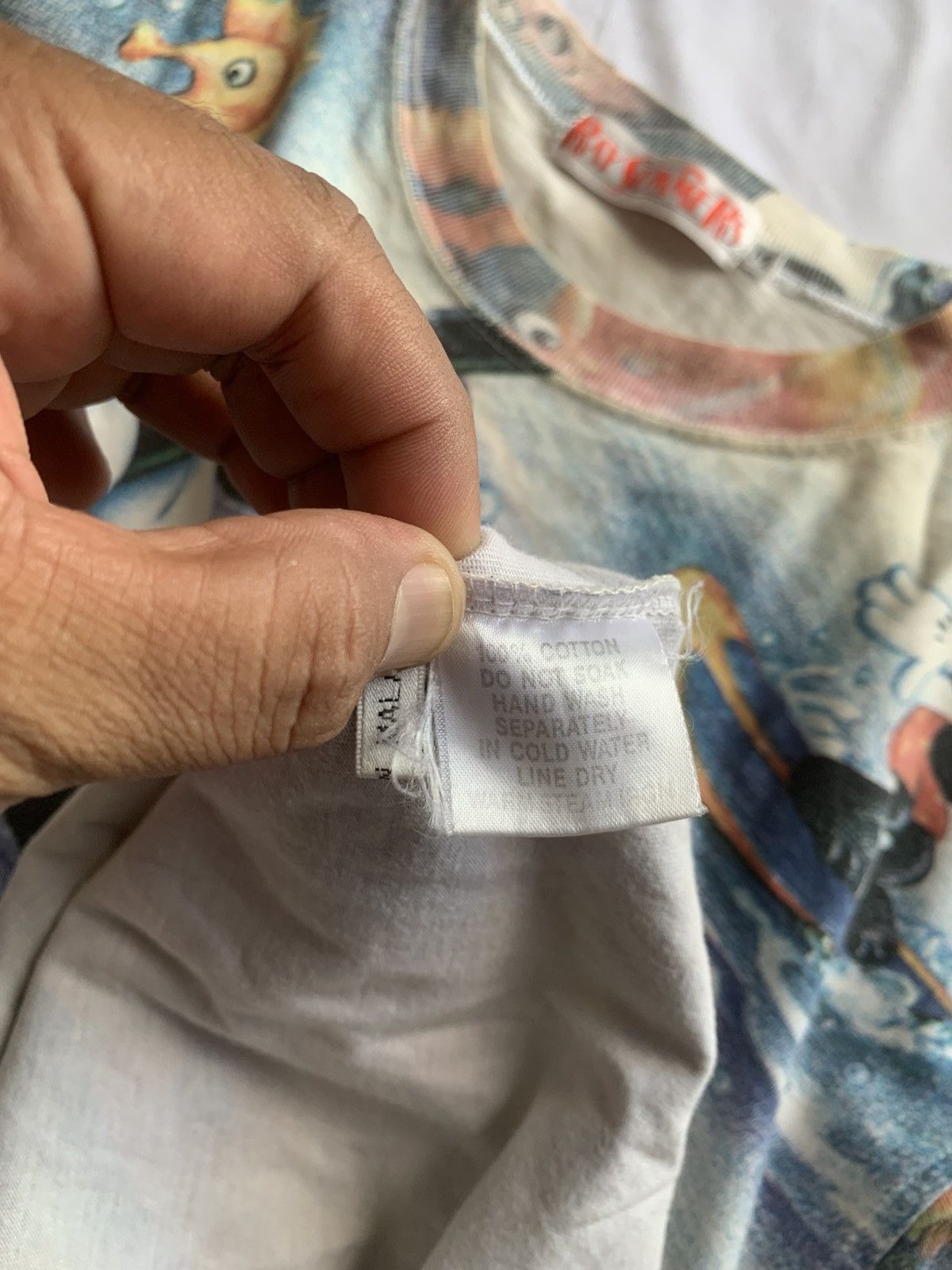 Disney × Medicom Toy × Number (N)ine Vintage RARE Japan Disney Mickey Mouse Aop Tee Size US M / EU 48-50 / 2 - 12 Thumbnail