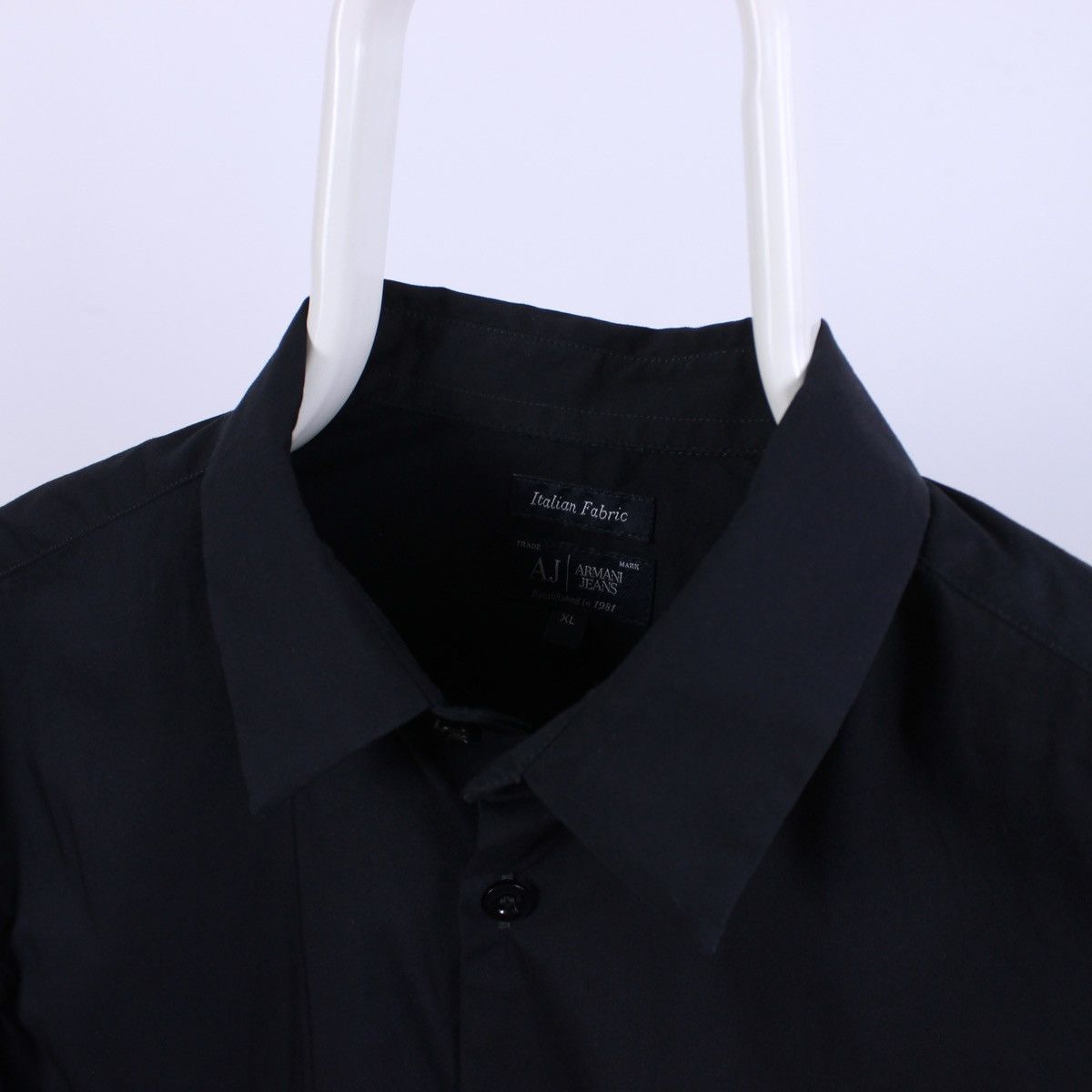 Armani Armani Jeans Slim Fit Long Sleeve Shirt Size US L / EU 52-54 / 3 - 3 Thumbnail