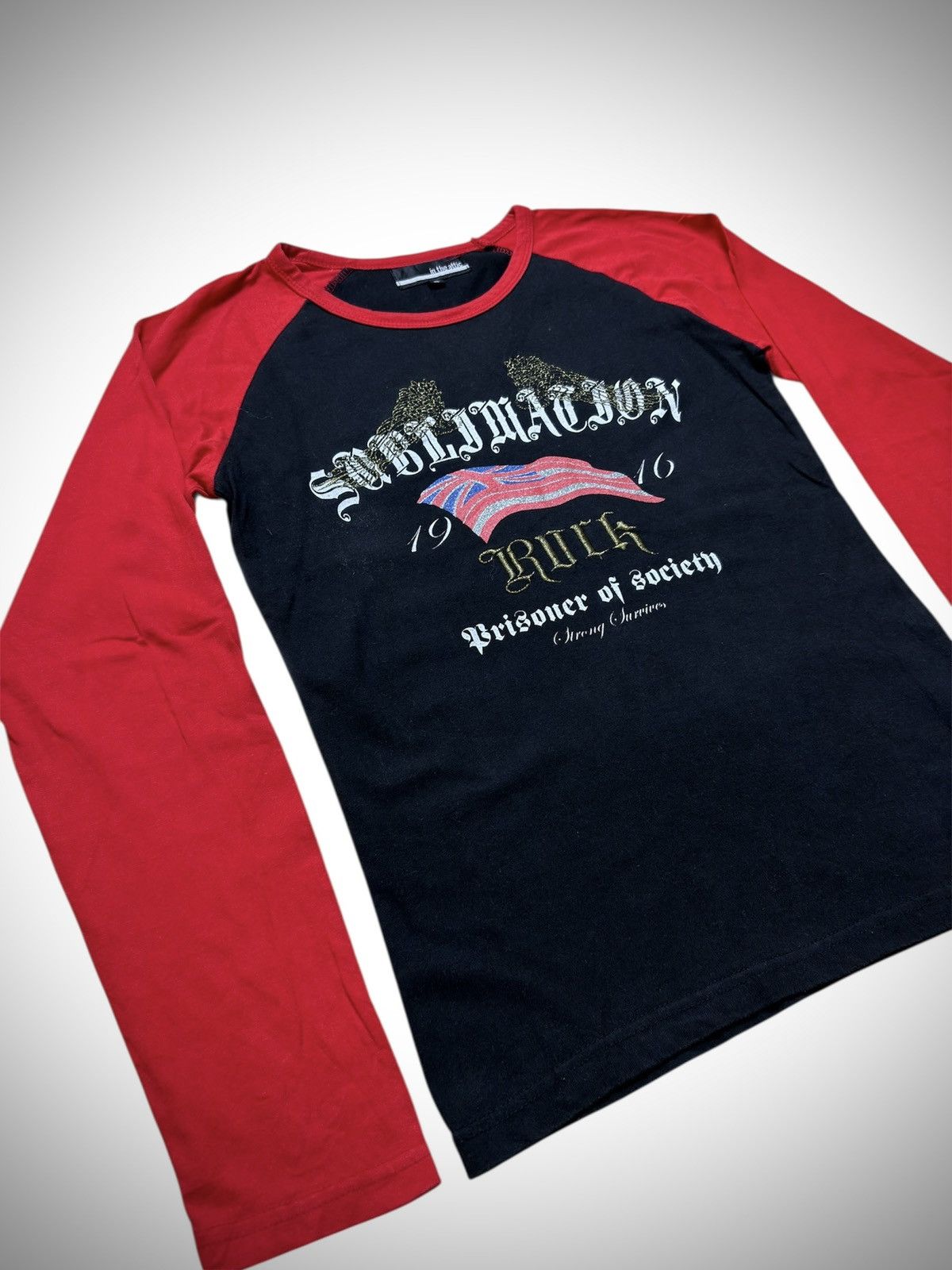 In The Attic 2000’s In the Attic - Japanese Archive’s Vkei Style T-Shirt Size M / US 6-8 / IT 42-44 - 2 Thumbnail