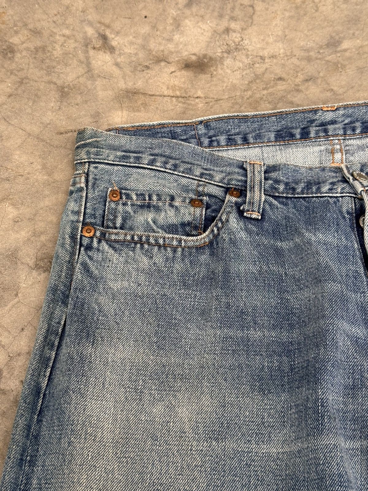 Denime × Japanese Brand Denime Selvedge Vintage Jeans Japan Size 34 Size US 34 / EU 50 - 4 Thumbnail