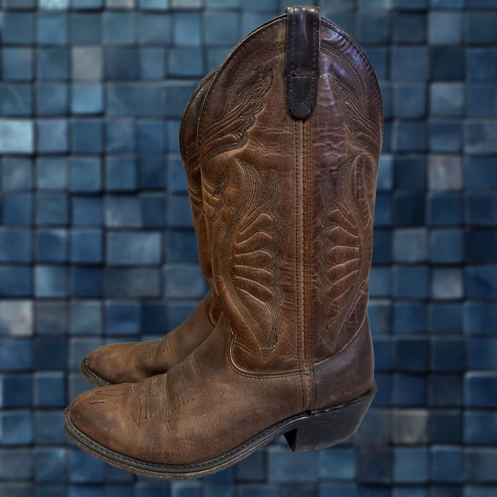 Vintage Double-H Boots Mens 9.5 D Brown Leather Gore-Tex Work Boots 2580 NWB Amazon.com | DOUBLE-H Mens 9 main image 4