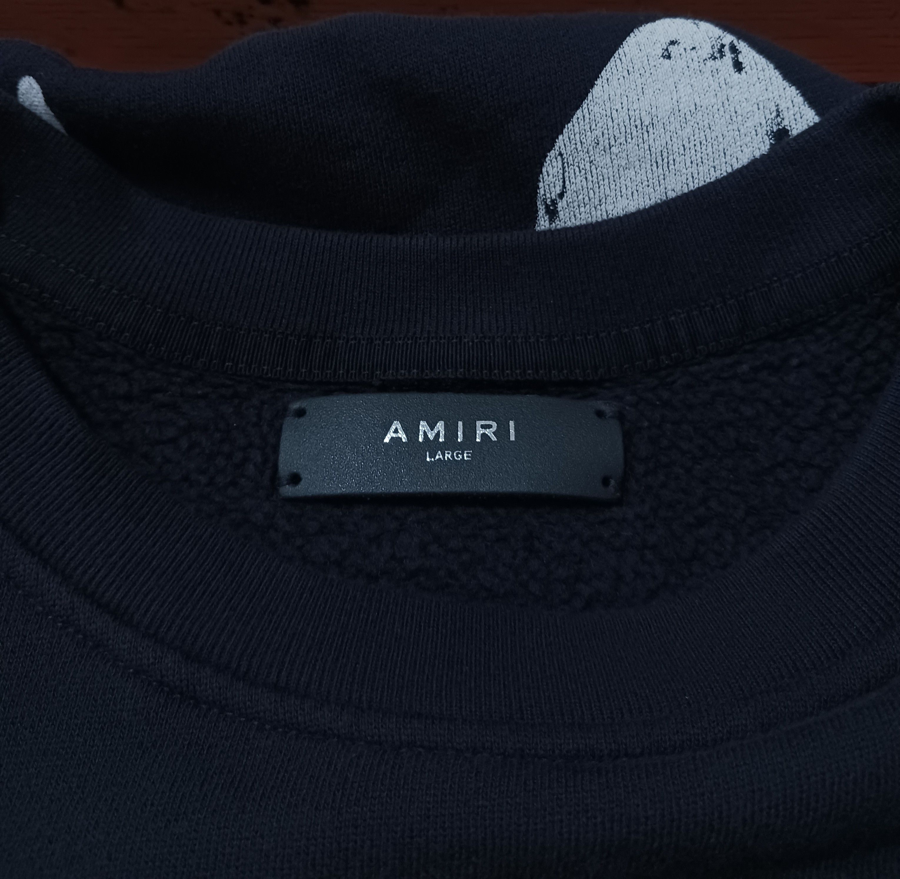 Amiri Amiri "Shark Cluster" SS18 Shotgun Distressed Sweatshirt Size US L / EU 52-54 / 3 - 4 Thumbnail
