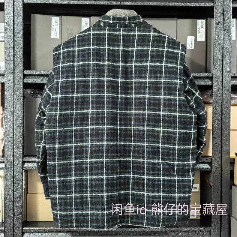 Balenciaga Balenciaga size 37 Fake two-piece checkerboard cotton-padd Size US S / EU 44-46 / 1 - 2 Thumbnail