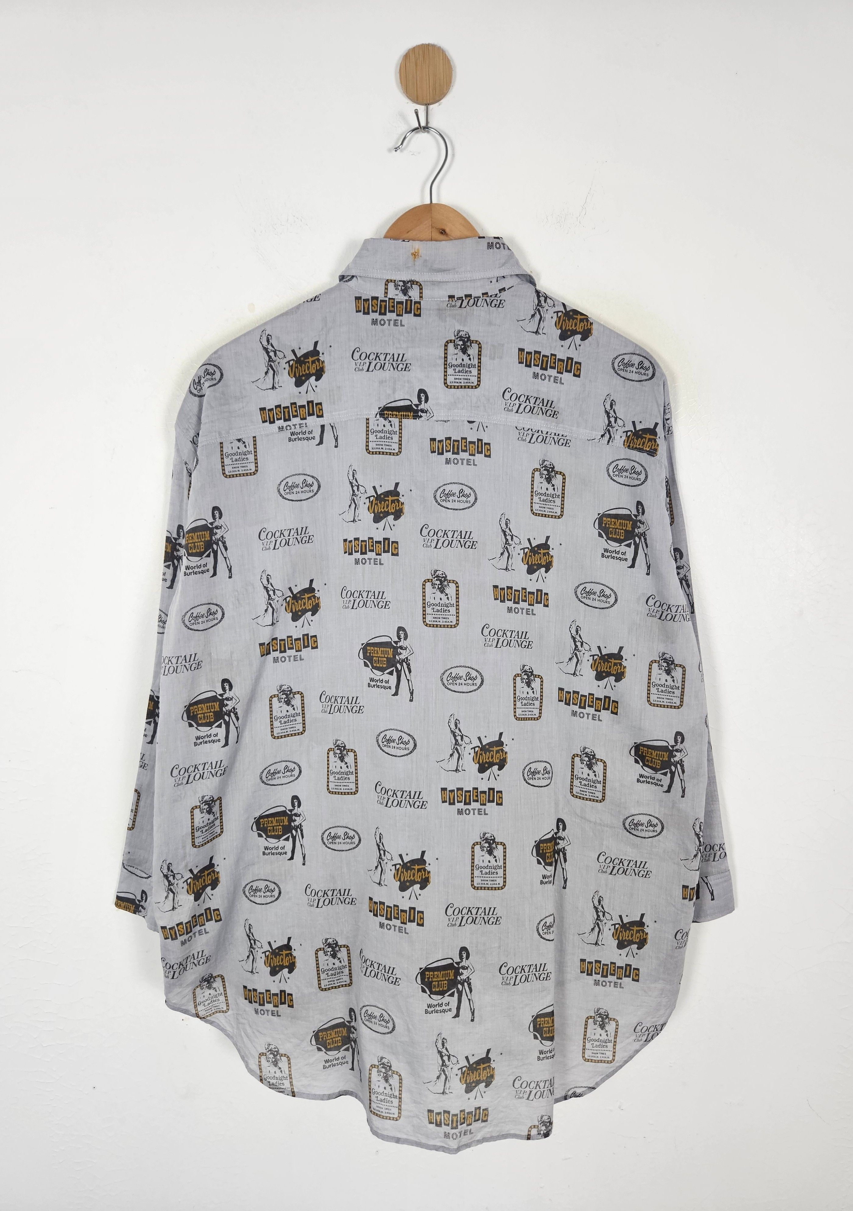 Hysteric Glamour Hysteric Glamour Coktail Lounge casual shirt Size US S / EU 44-46 / 1 - 3 Thumbnail