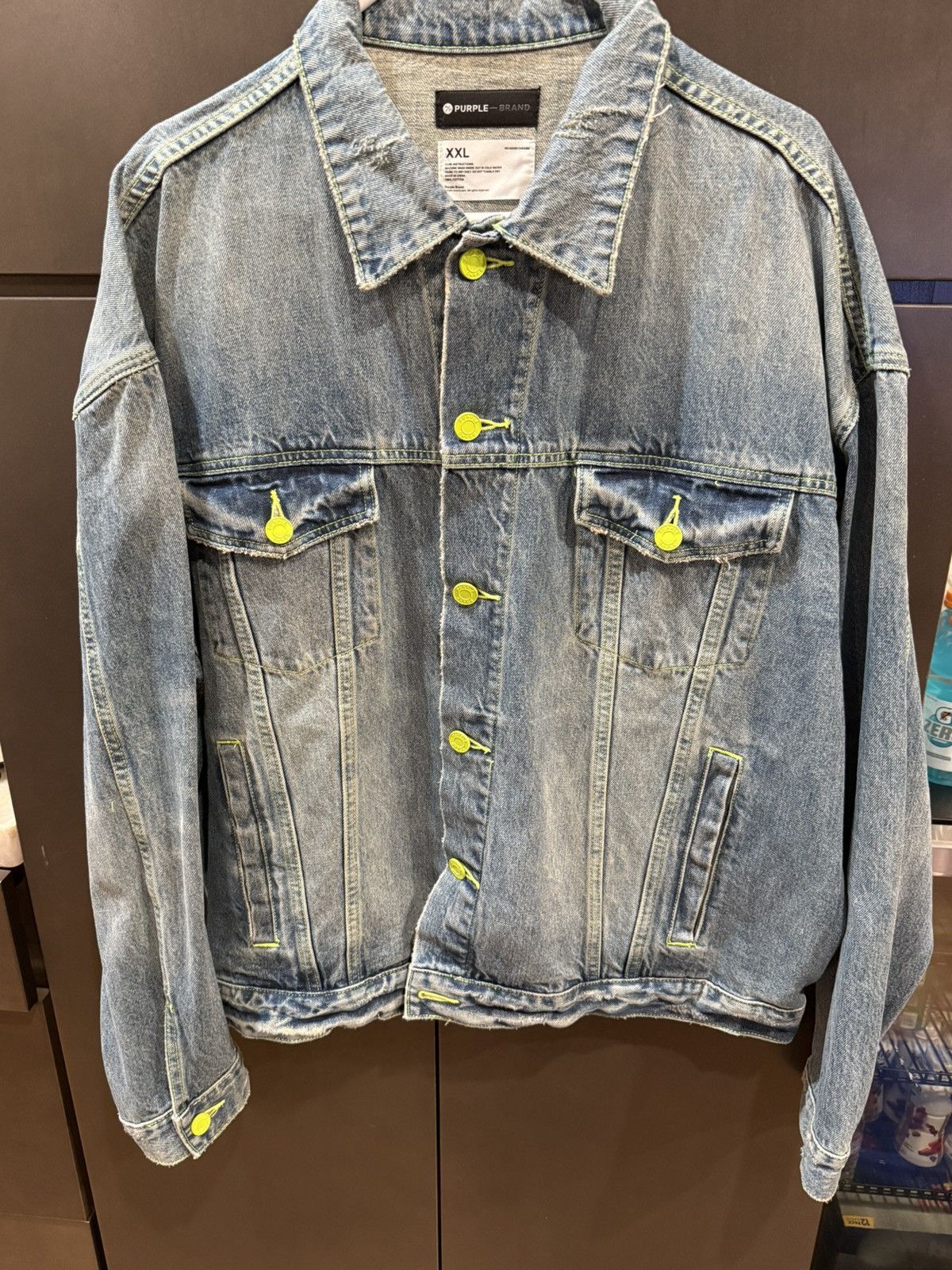 Purple Brand PURPLE BRAND Denim jacket XXL Size US XXL / EU 58 / 5 - 2 Thumbnail