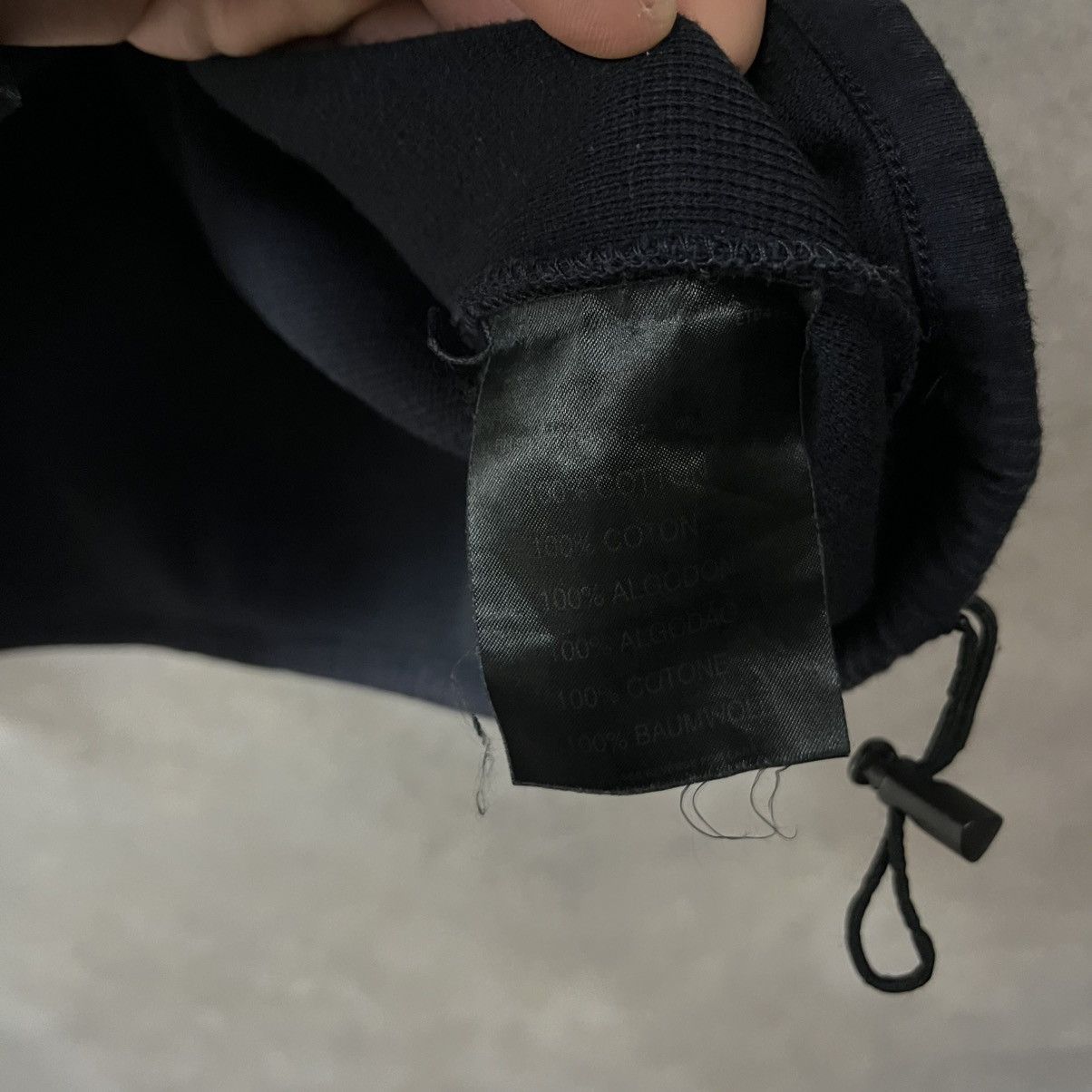 Prada Vintage Prada Hoodie Red Tab Basic Designer black Luxury Size US L / EU 52-54 / 3 - 10 Thumbnail