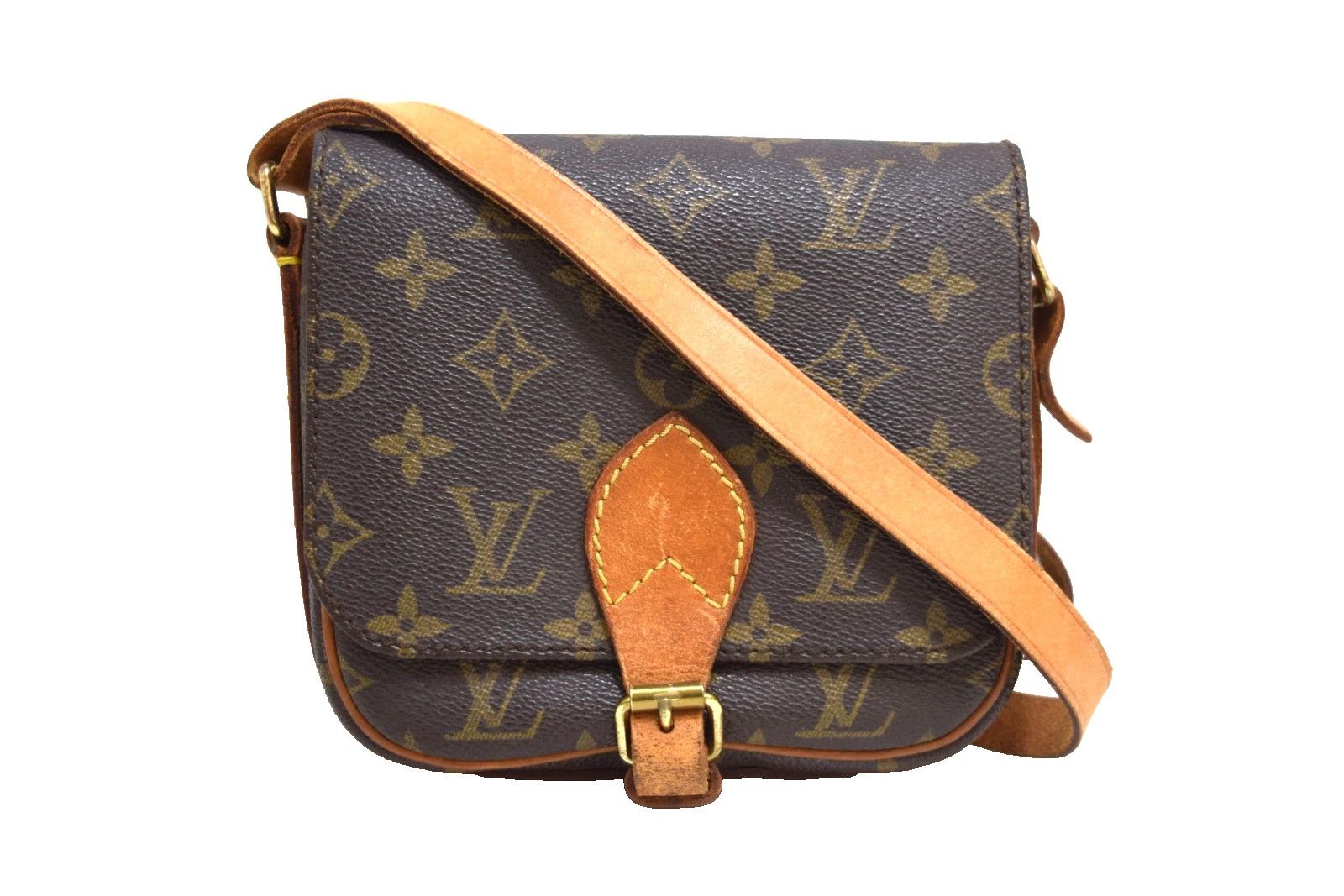 Louis Vuitton Louis Vuitton Cartouchiere PM Monogram Crossbody Bag M51254 Size ONE SIZE - 1 Thumbnail