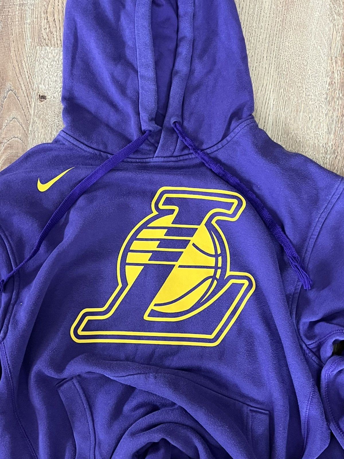 Designer × Nike × Vintage Hoddie Nike Los Angeles lakers Size US S / EU 44-46 / 1 - 3 Thumbnail