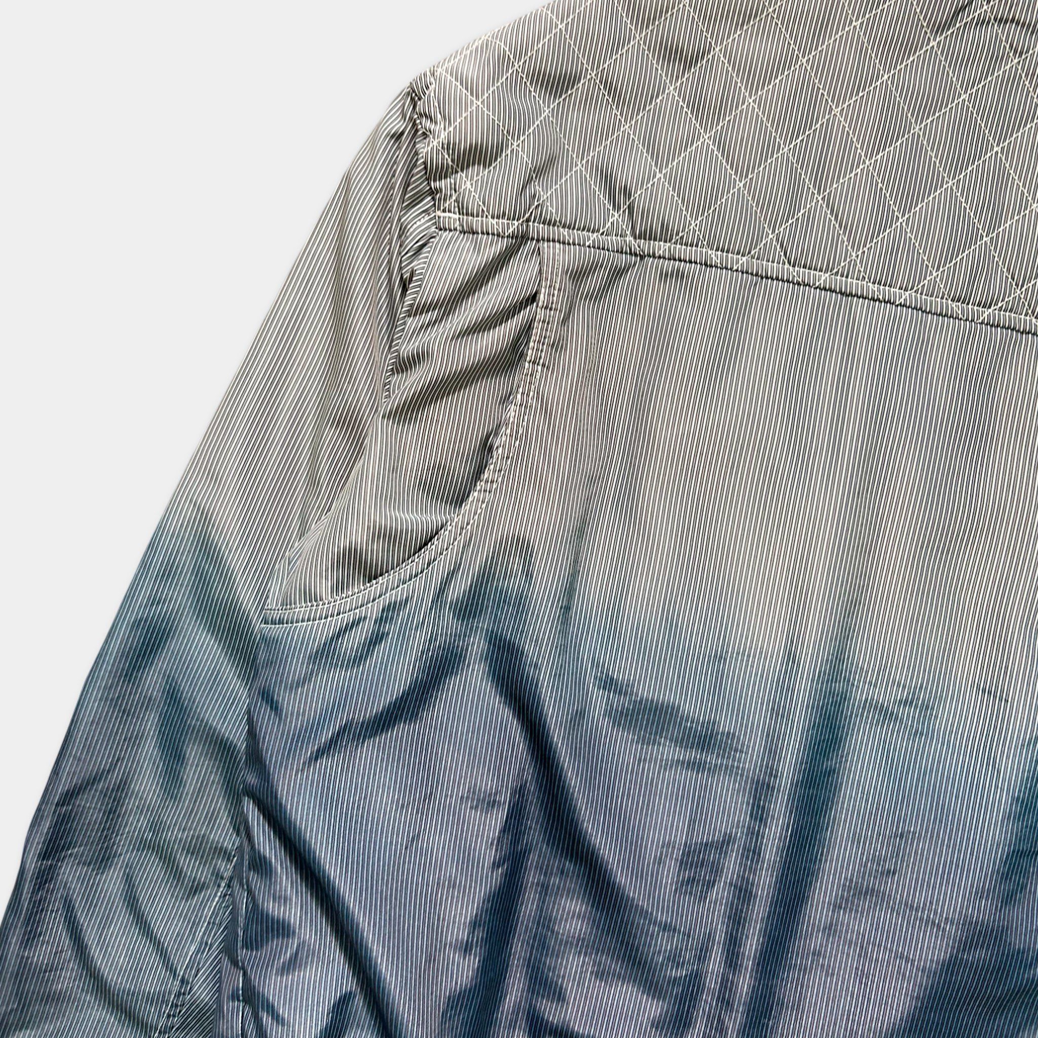 John Galliano Galliano 2000's Gradient Logo Bomber Jacket Size US M / EU 48-50 / 2 - 5 Thumbnail