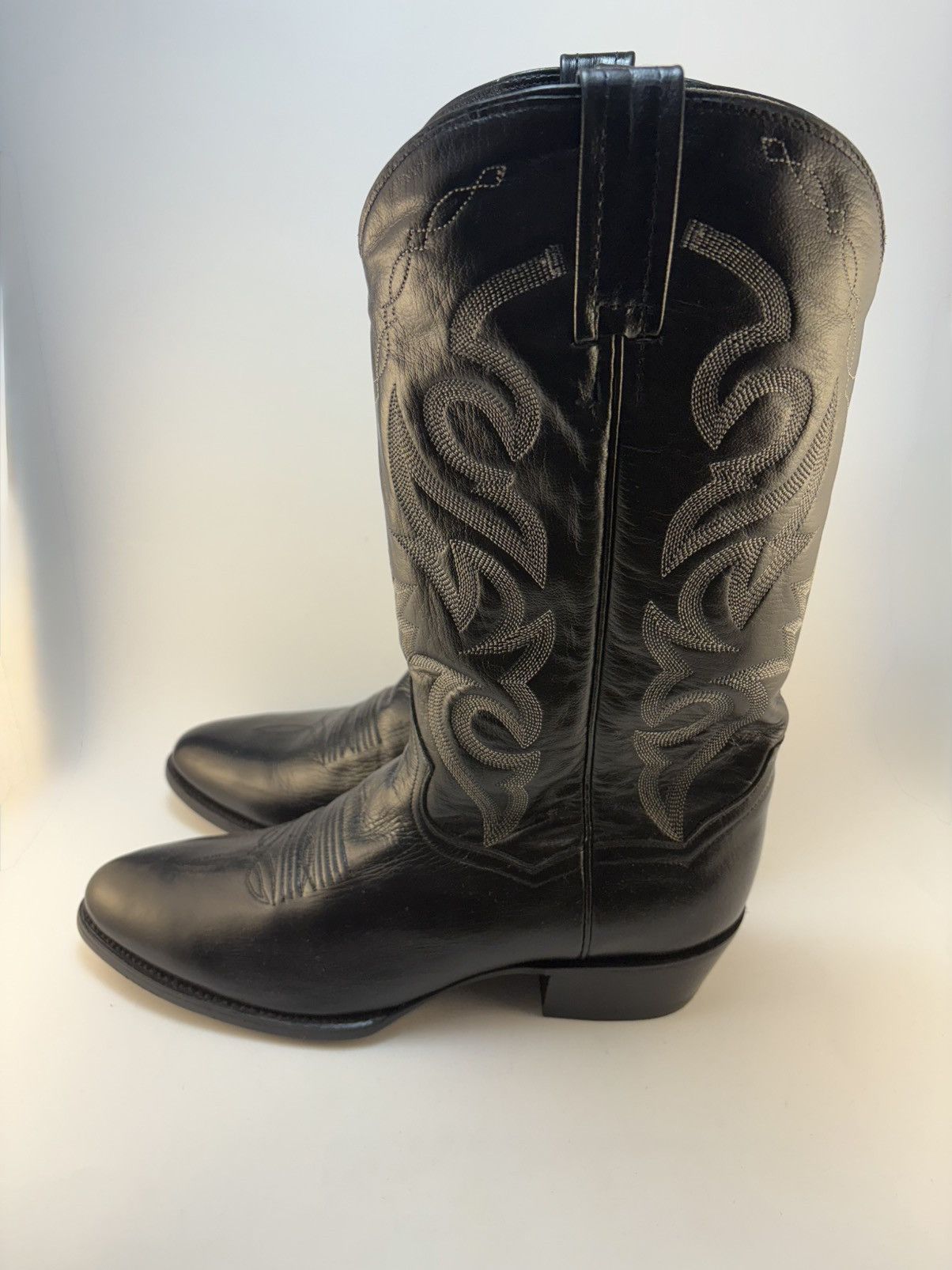 Dan Post Dan Post Black Cowboy Boots Size US 9.5 / EU 42-43 - 3 Thumbnail