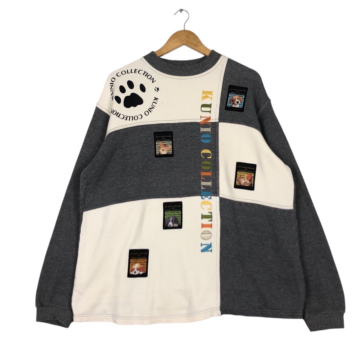 Japanese Brand Kunio Collection Rare Sweatshirt Vintage Japanese Brand Size US L / EU 52-54 / 3 - 1 Thumbnail