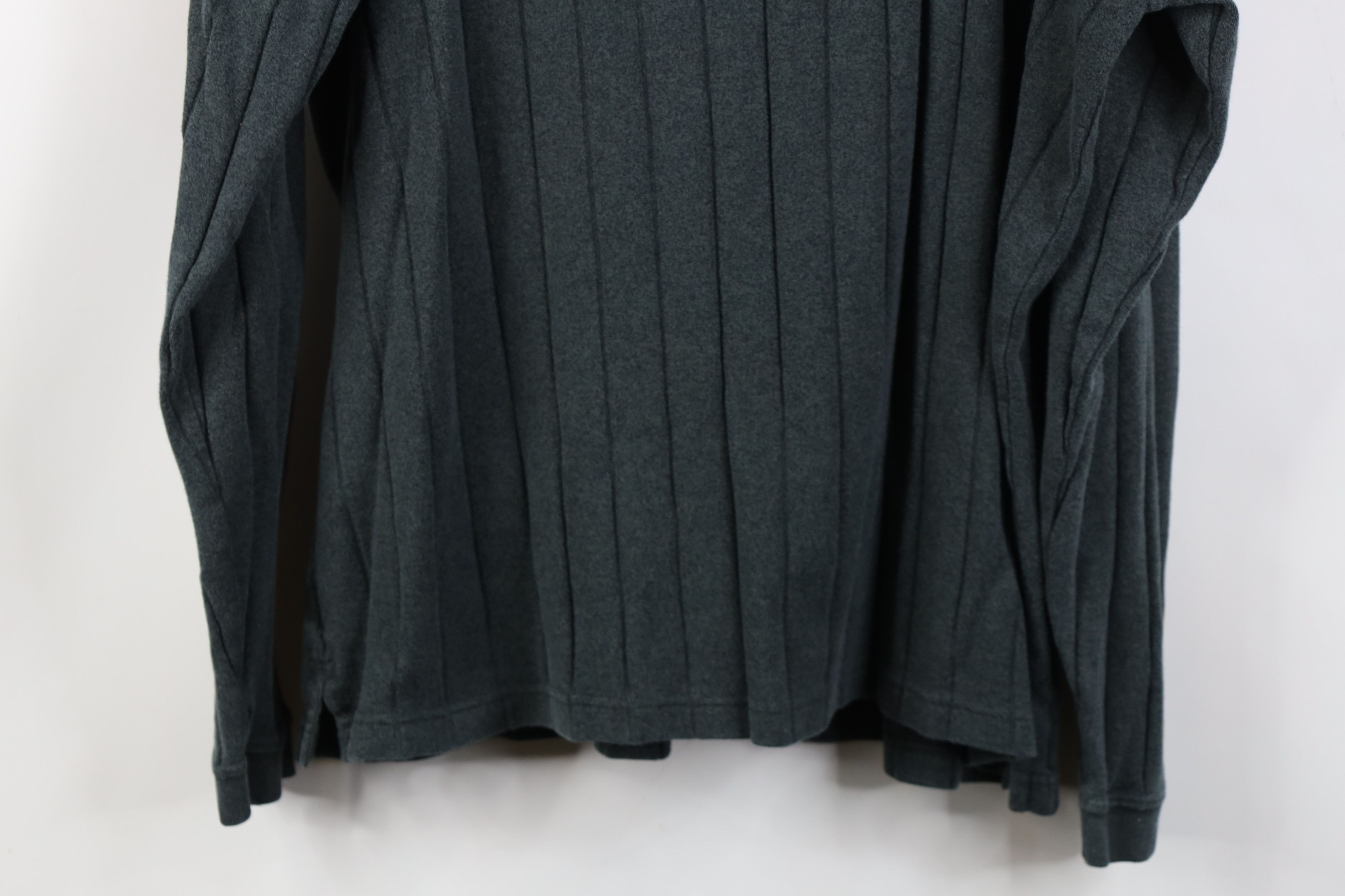 Vintage Vintage 90s Streetwear Knit Long Sleeve Rugby Polo Green Size US XL / EU 56 / 4 - 12 Thumbnail
