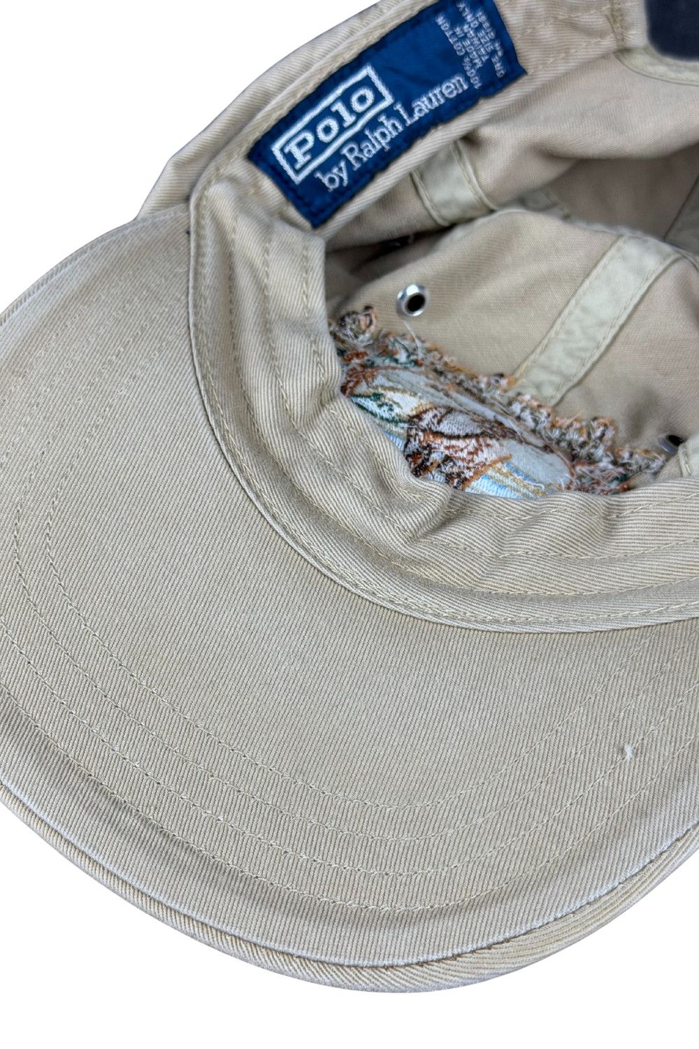Polo Ralph Lauren Polo RL “Elk / Sportsman” Embroidered Cap – 90s Taiwan Made Size ONE SIZE - 11 Thumbnail