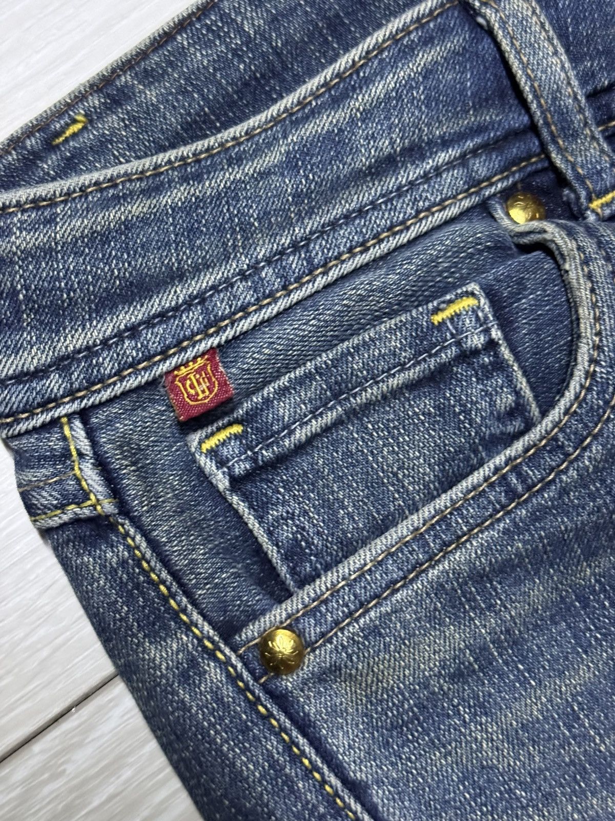 Vintage Woman Jeans Georgia Love Flare Bootcut Jeans Size US 28 / EU 44 - 7 Thumbnail