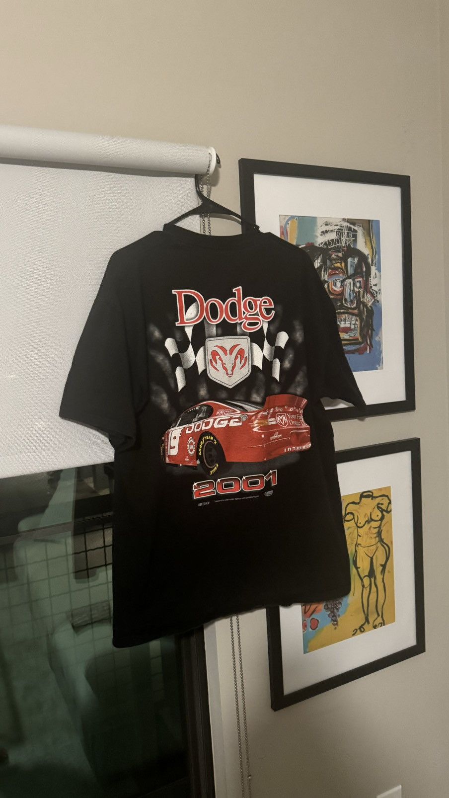 Chase Authentics 2001 Dodge Let The Racing Begin Tee Shirt Size US L / EU 52-54 / 3 - 2 Thumbnail