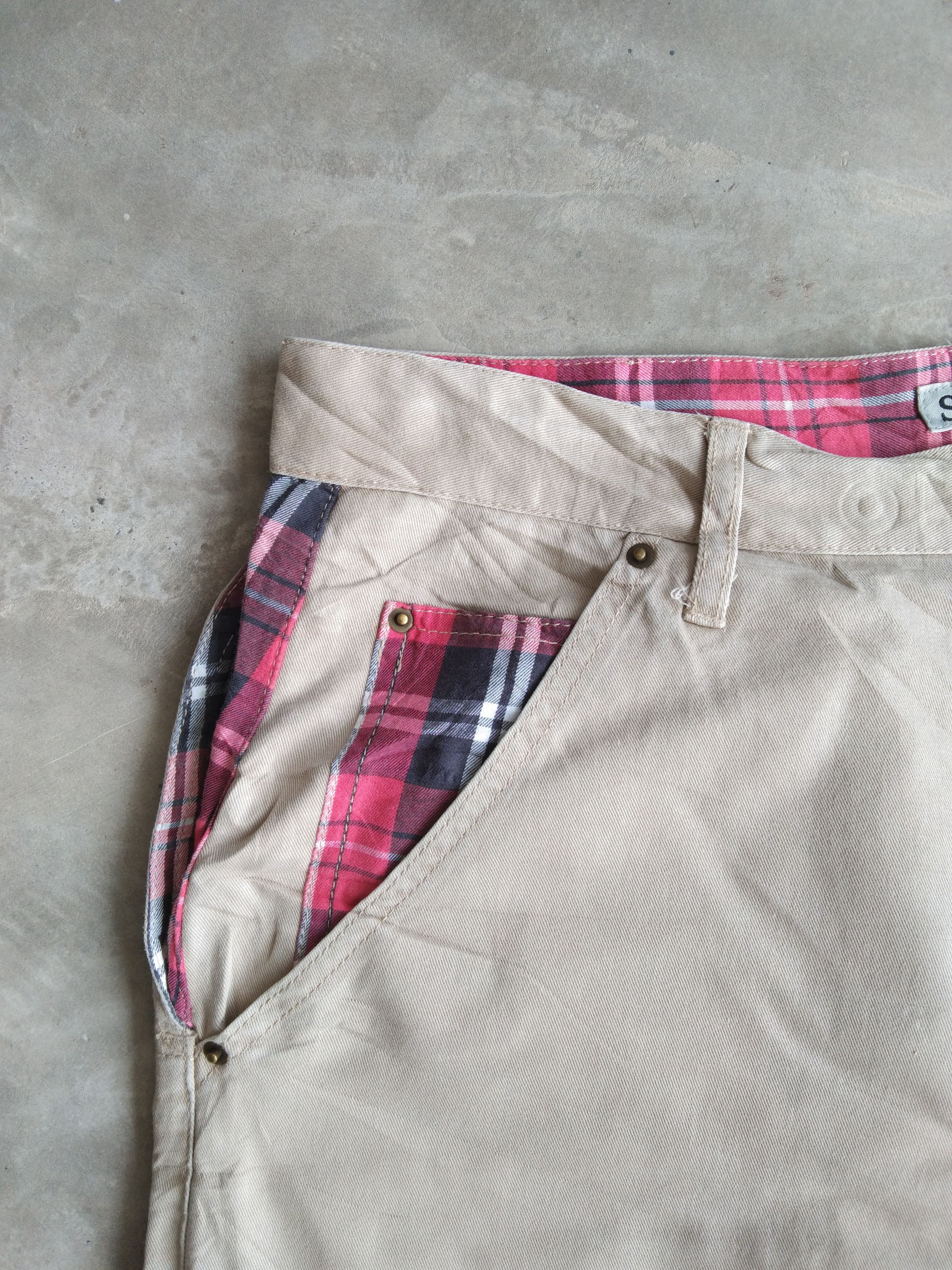 Japanese Brand Vintage Sorridere Avant-garde Style Loose Straight Pants Size US 34 / EU 50 - 6 Thumbnail