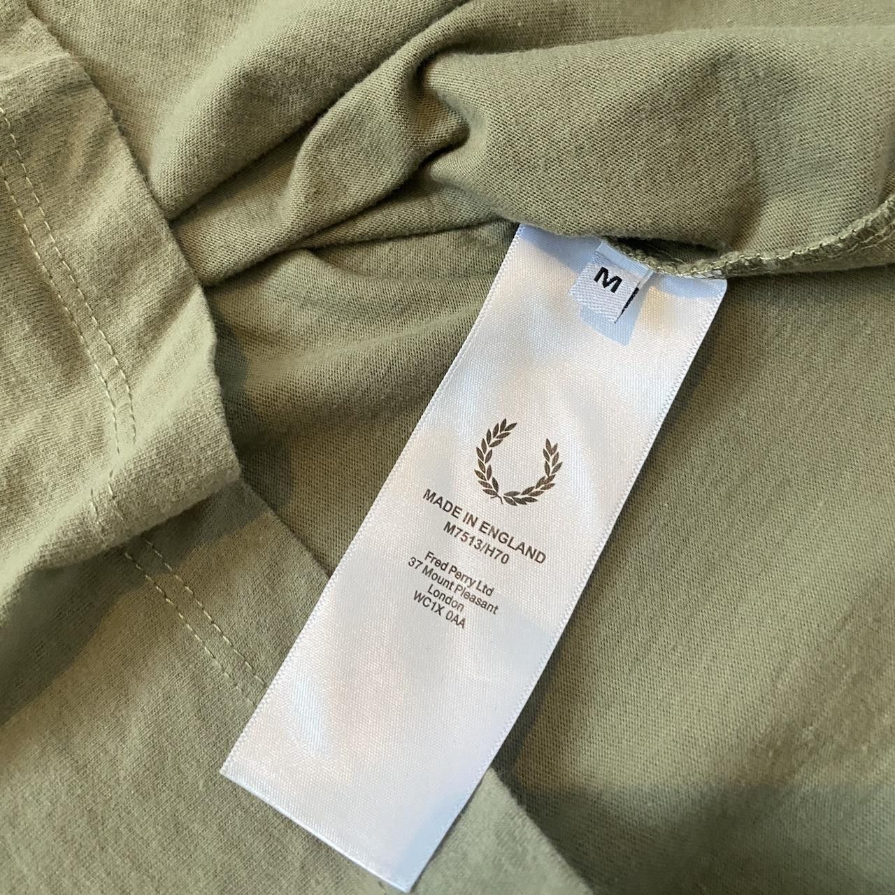 Fred Perry Fred Perry green cotton t-shirt Football #streetwear Size US M / EU 48-50 / 2 - 5 Thumbnail