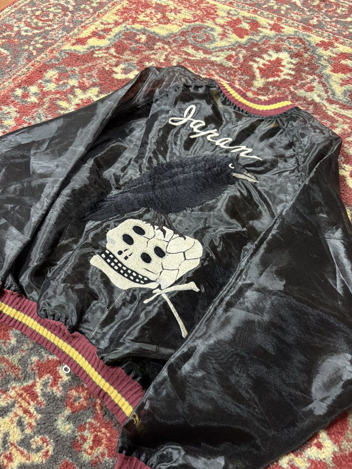Kapital Kapital Mosquito Guard Jacket (Crow & Skull) Size US L / EU 52-54 / 3 - 3 Thumbnail
