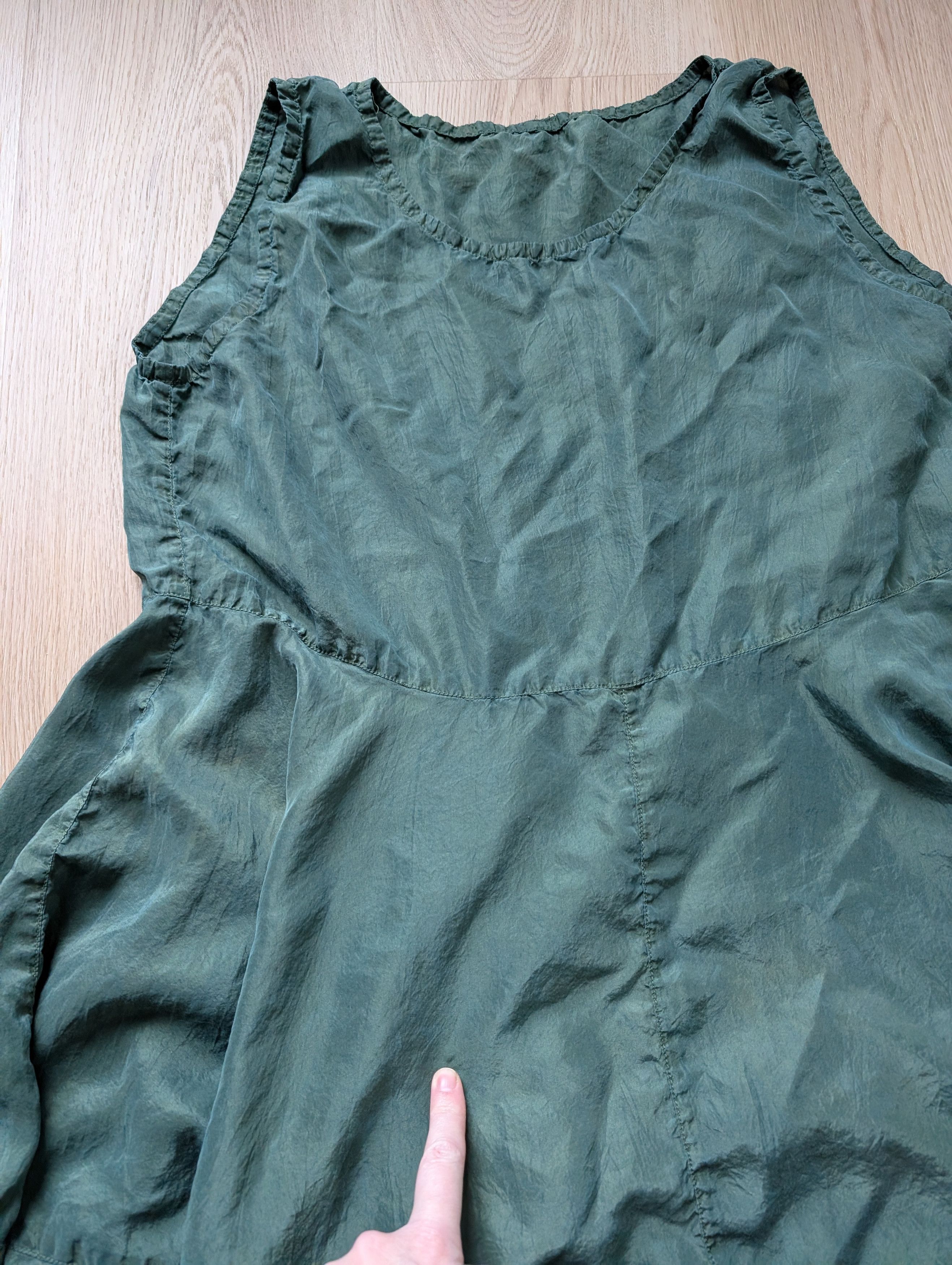 Other Cocon Commerz Privatsachen women's avant gard silk Dress Size L / US 10 / IT 46 - 2 Thumbnail