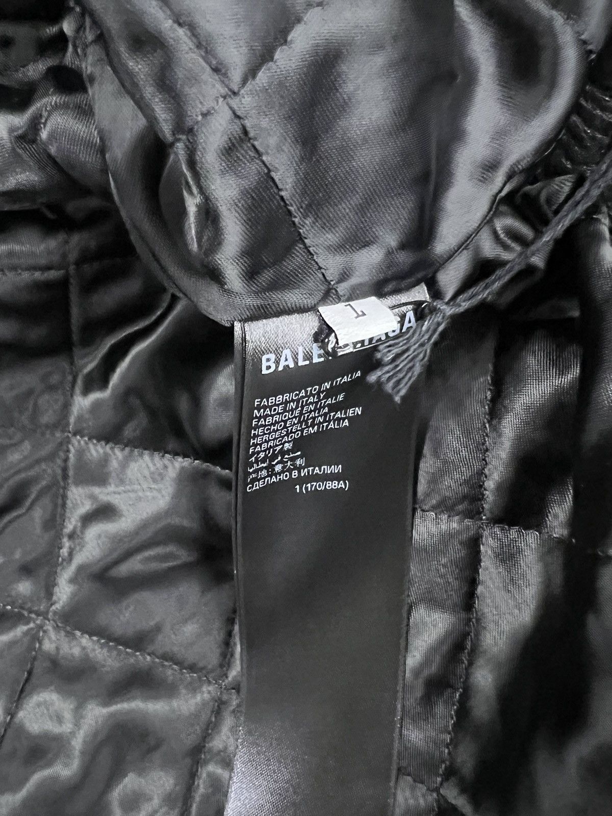 Balenciaga Balenciaga SS23 Paris uniform oversized leather jacket Size US L / EU 52-54 / 3 - 8 Thumbnail