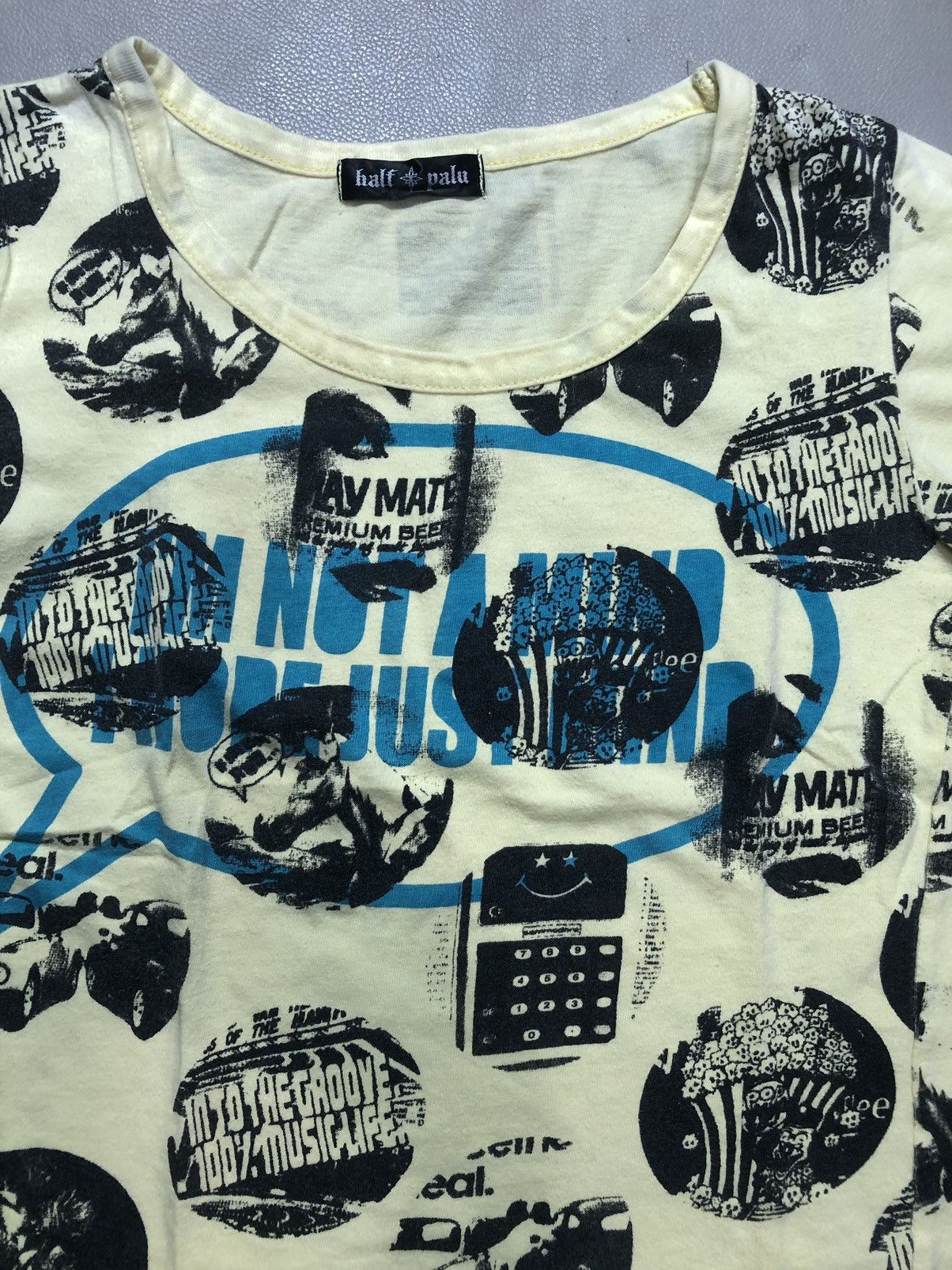 Hysteric Glamour Japanese Gothic Poem Half Palu Rock Punk Style Size US M / EU 48-50 / 2 - 5 Thumbnail
