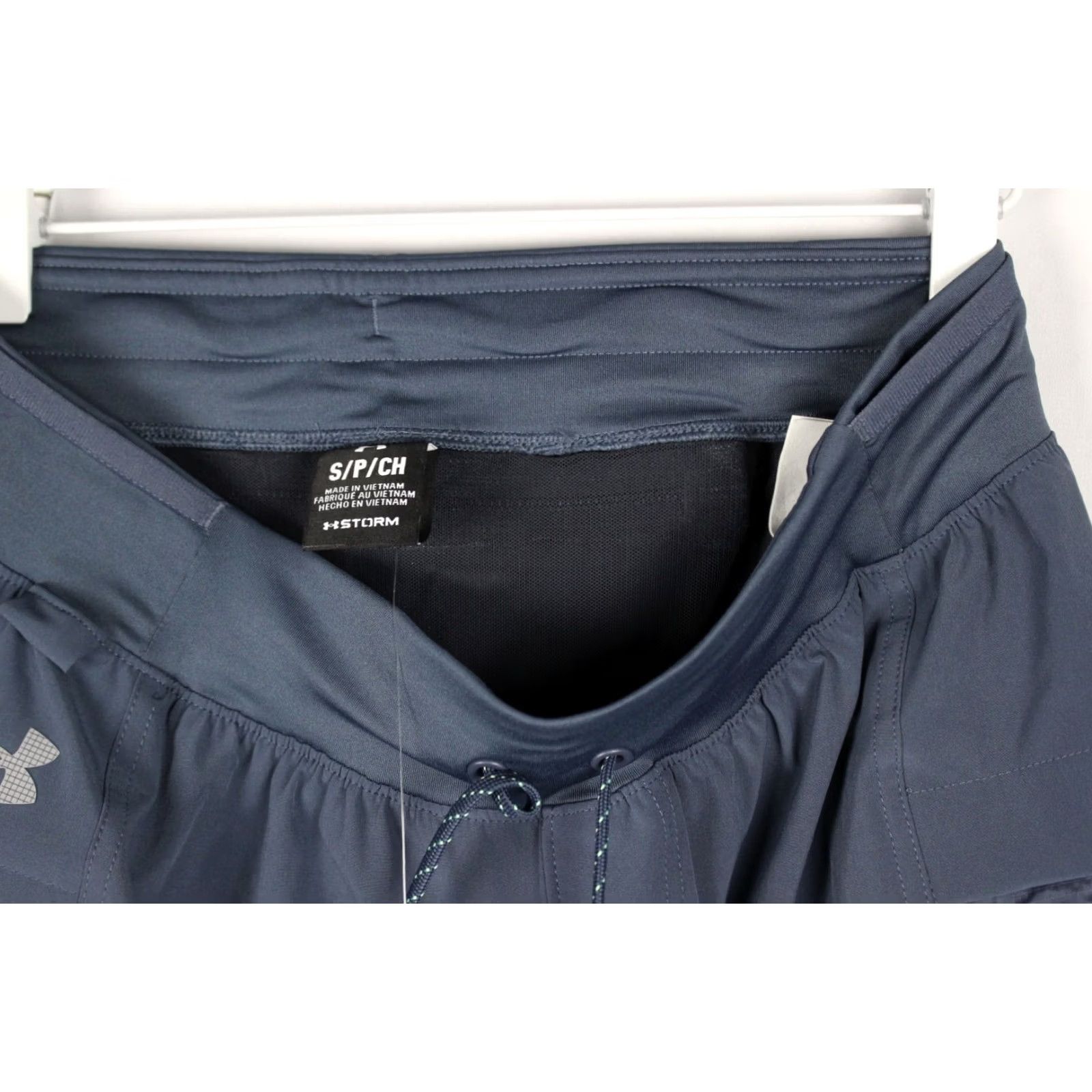 Under Armour Under Armour Trail Run Pants Men's Gray Small 29" Inseam 87% Polyester 13% Elastine Jogger Loose Fit Drawstring Pockets 1383245 044 Size US 29 - 5 Thumbnail