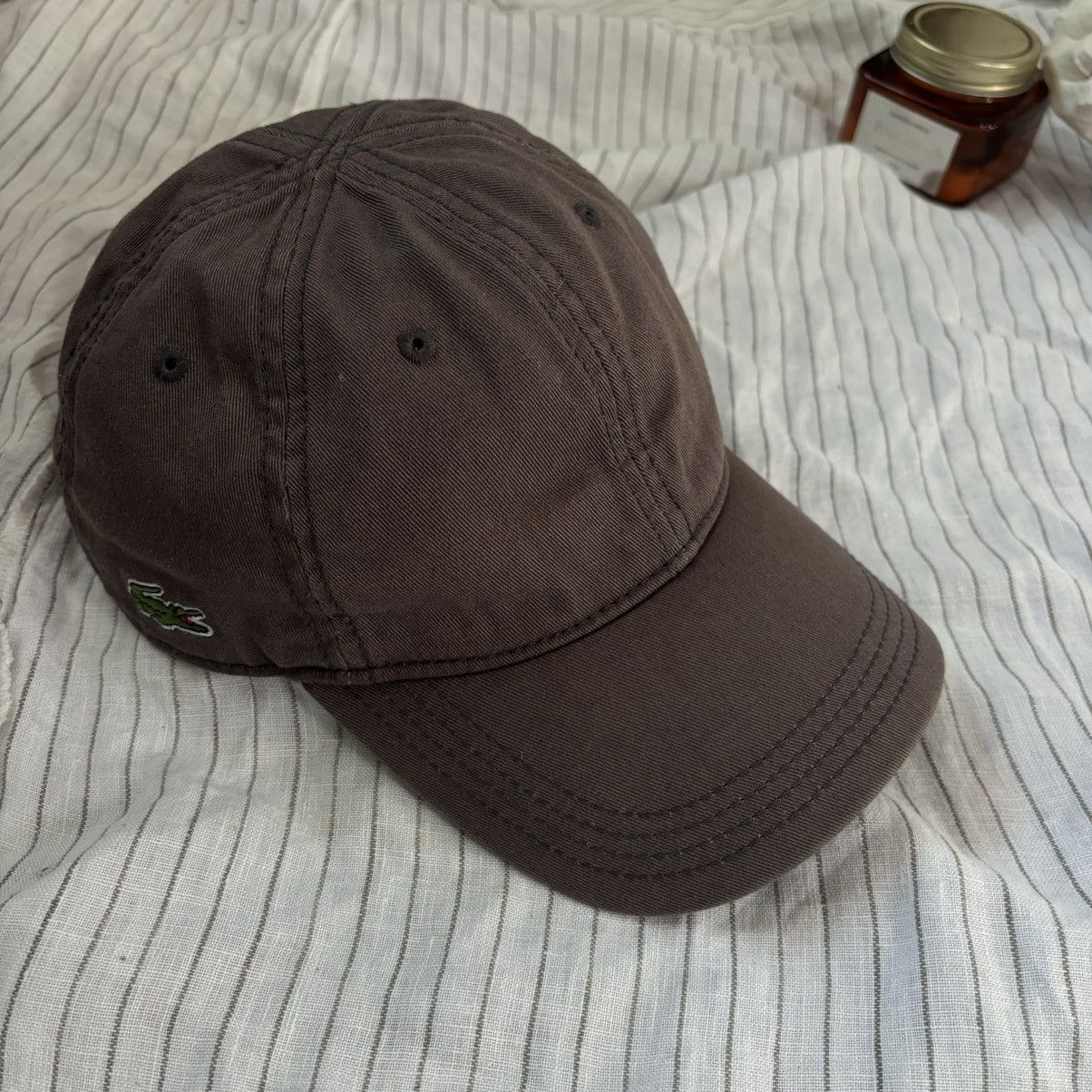 Lacoste Lacoste cap grey one size streetwear rare Size ONE SIZE - 4 Thumbnail