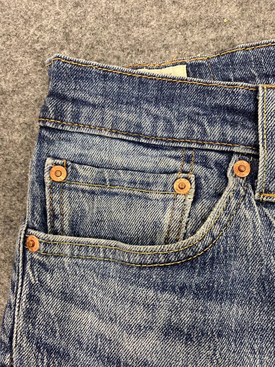 Levi's levis 511 premium big E distressed denim Size US 33 - 10 Thumbnail