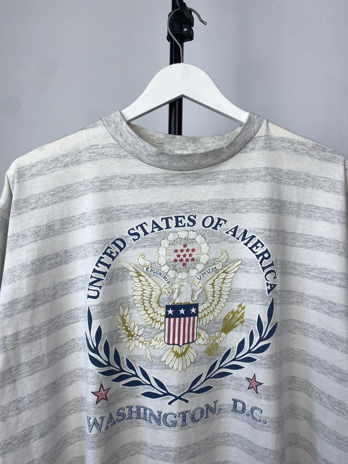 Band Tees × Vintage Vintage 90s Washington USA LOGO Graphic t shirt Size US L / EU 52-54 / 3 - 3 Thumbnail