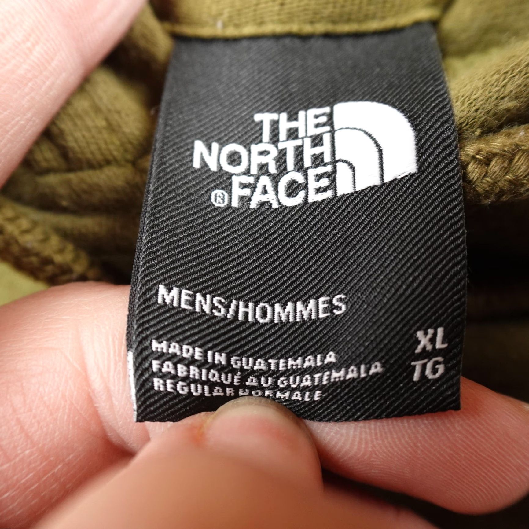 The North Face The North Face Hoodie Mens XL Green Graphic Print Pullover Sweatshirt Hiking Outdoor Crew Neck Pockets Fleece Size US XL / EU 56 / 4 - 5 Thumbnail