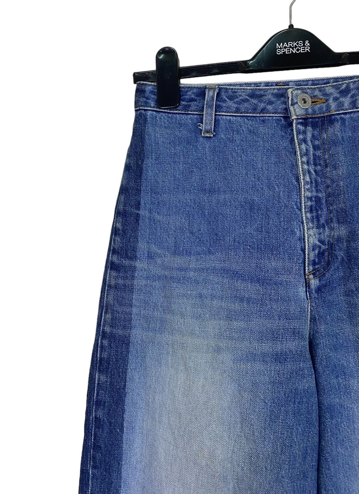 Japanese Brand Individual Designer GallardaGalante Side Tape Jeans Size US 27 - 3 Thumbnail