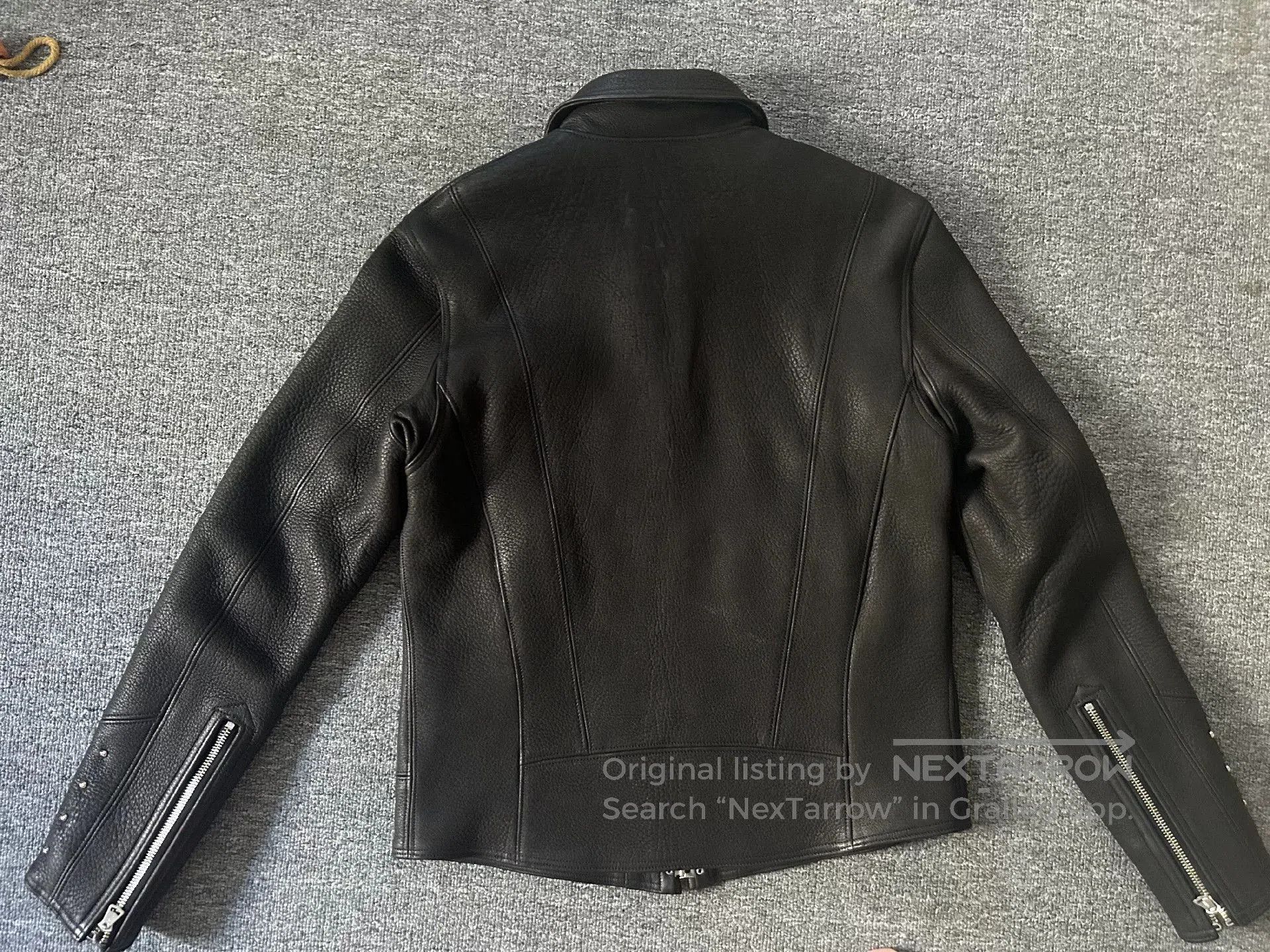 Fine Creek fine creek leather jacket in black. Size US M / EU 48-50 / 2 - 2 Thumbnail